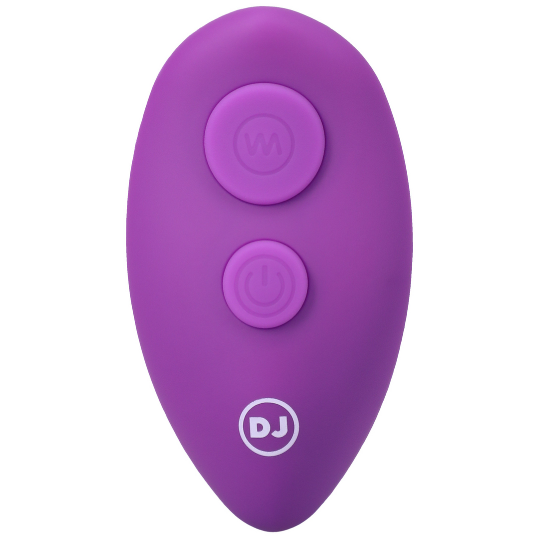 Beaded Vibe - Silicone Anal Plug with Remote Control 6