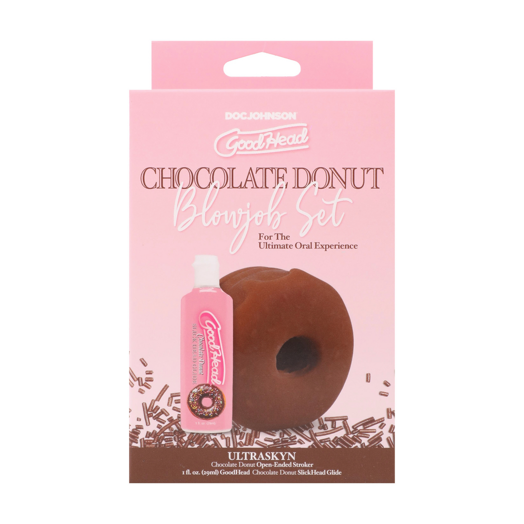 Chocolate Donut Blowjob Set 4