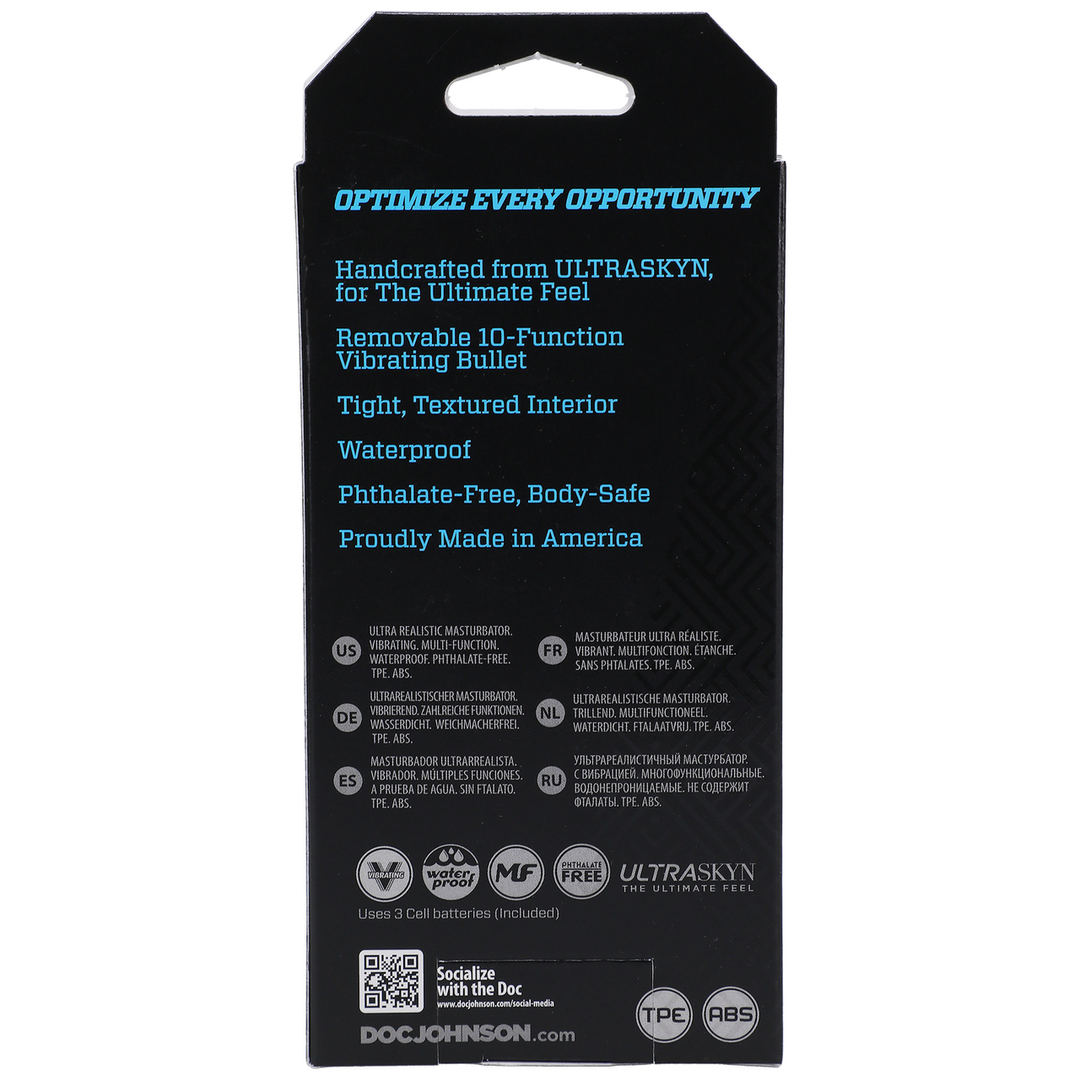 Massage Beads - Vibrating ULTRASKYN Masturbator 3