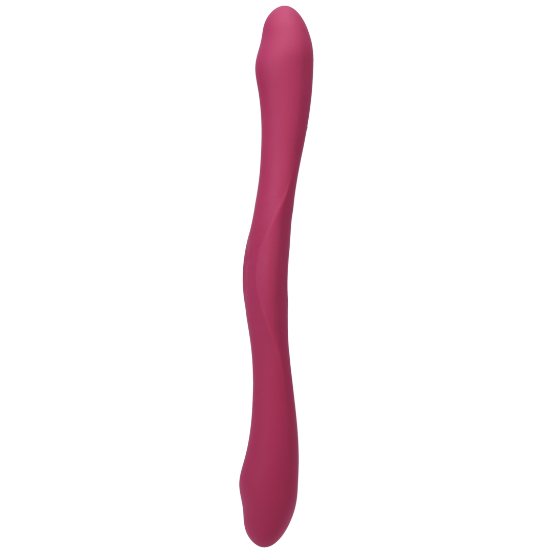 Duet - Double Ended Vibrator with Wireless Remote - Berry 3