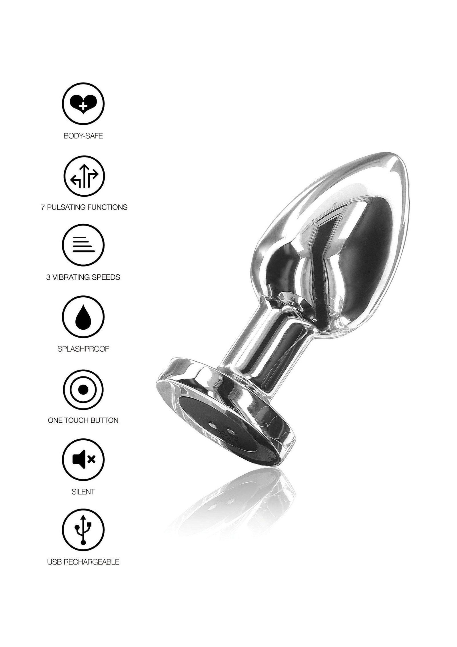 The Glider Vibrating Plug Medium 5