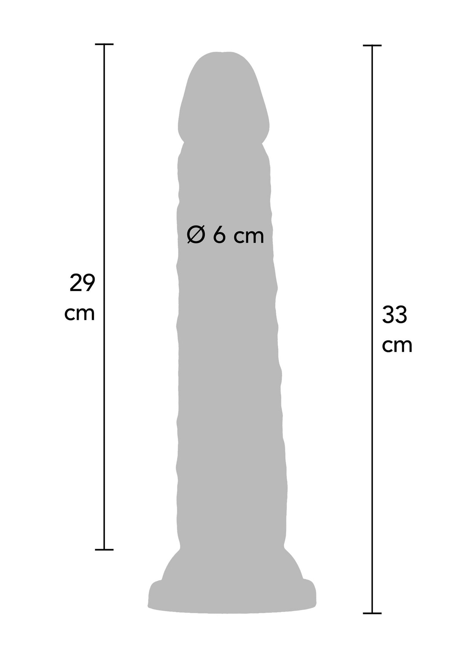 Deluxe Dual Density Dong TPE 33 cm 4