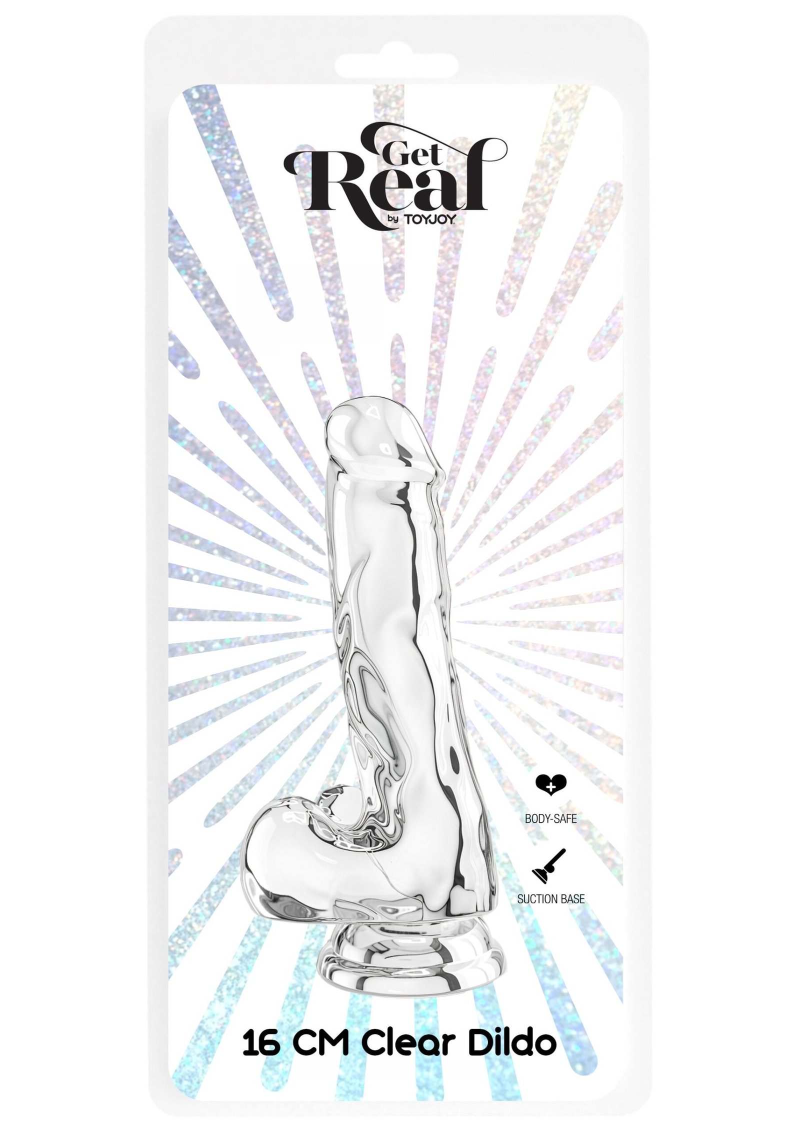 Clear Dildo TPE 16 cm 3