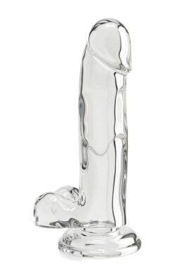 Clear Dildo TPE 18 cm