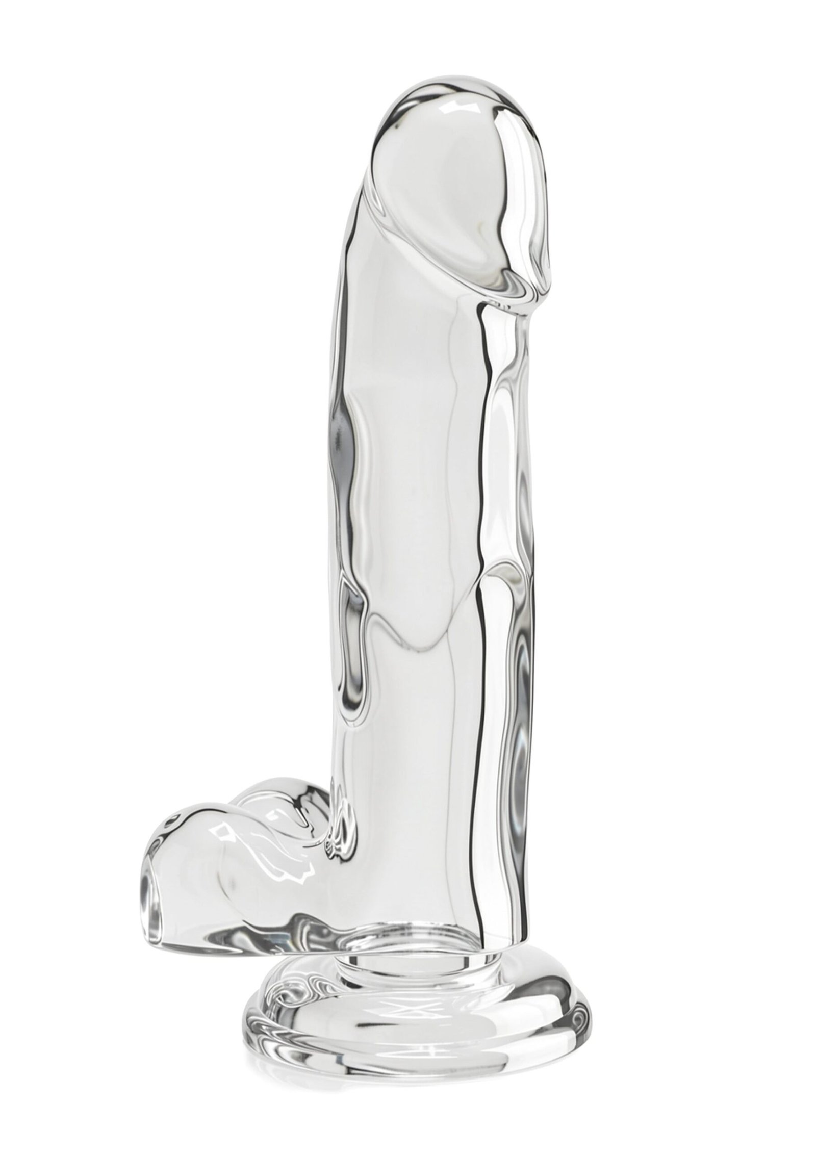 Clear Dildo TPE 18 cm