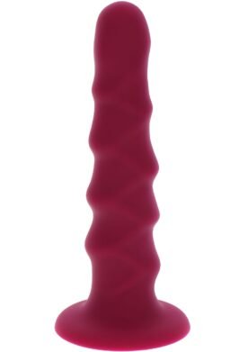 Harness Dong Ribbed Silicone 16 cm