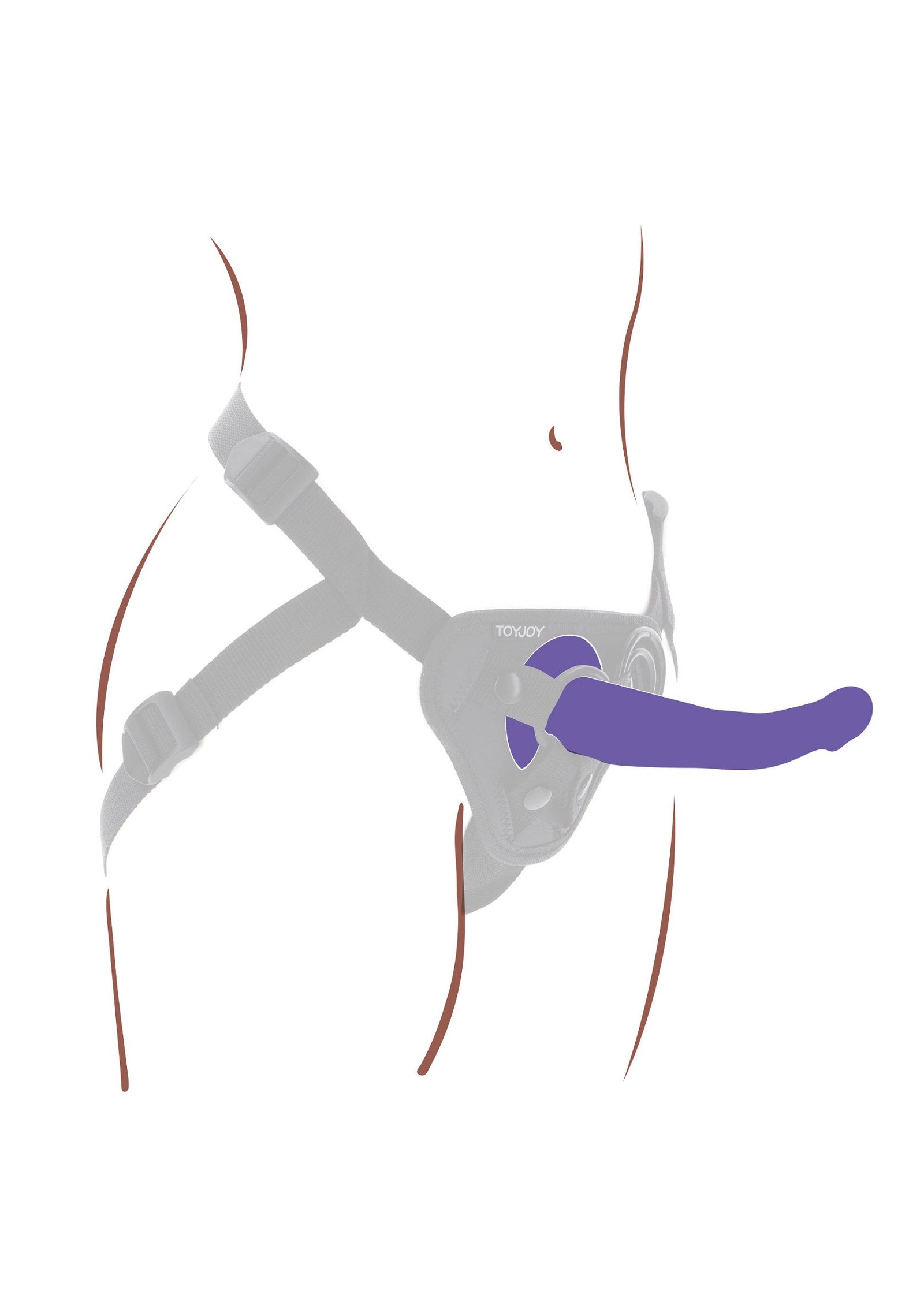 Harness Dong Silicone S 2