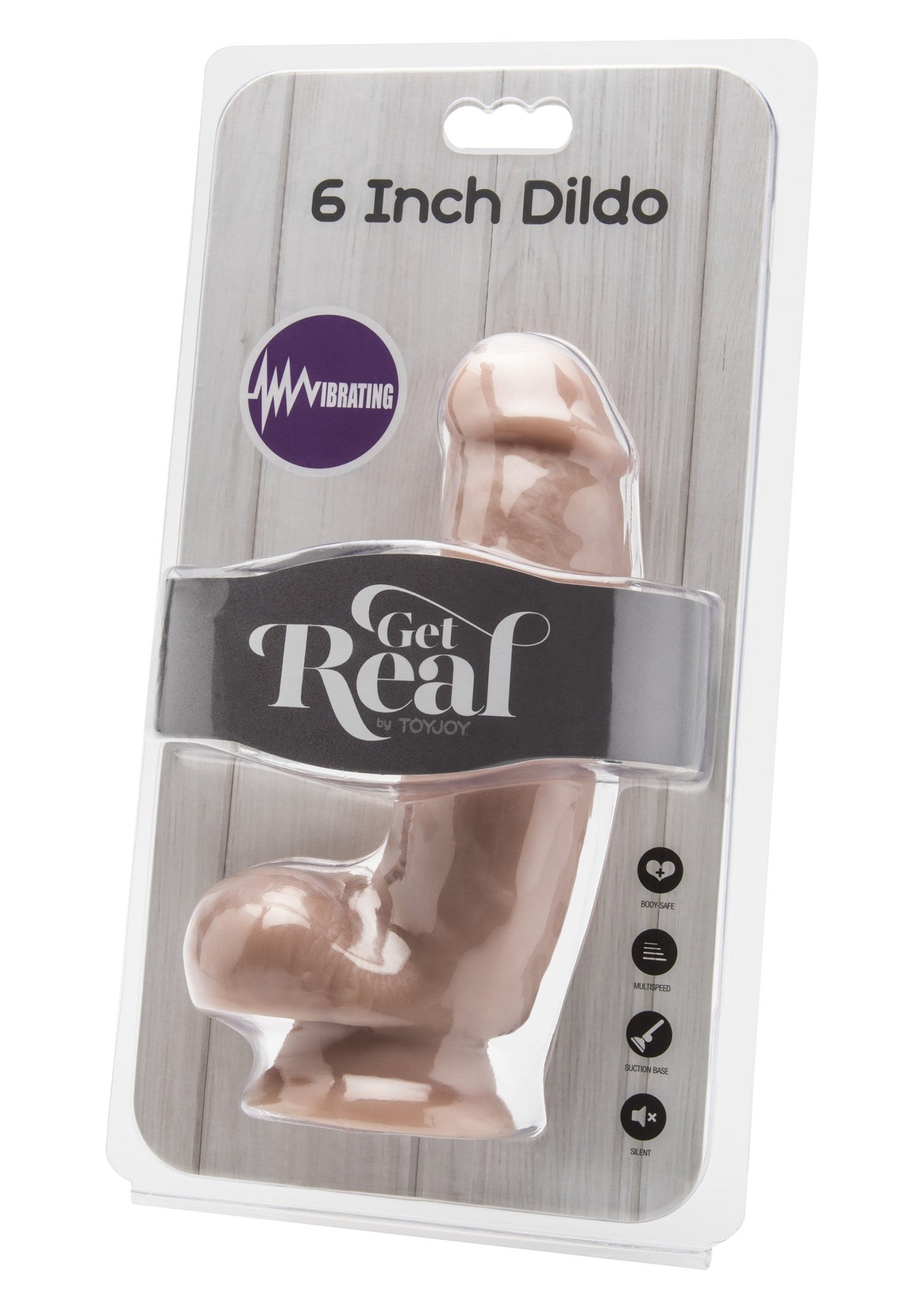 Vibrating Dildo PVC 15 cm 3