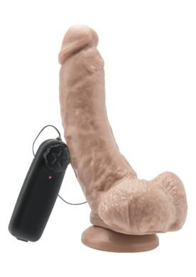 Vibrating Dildo PVC 20.5 cm