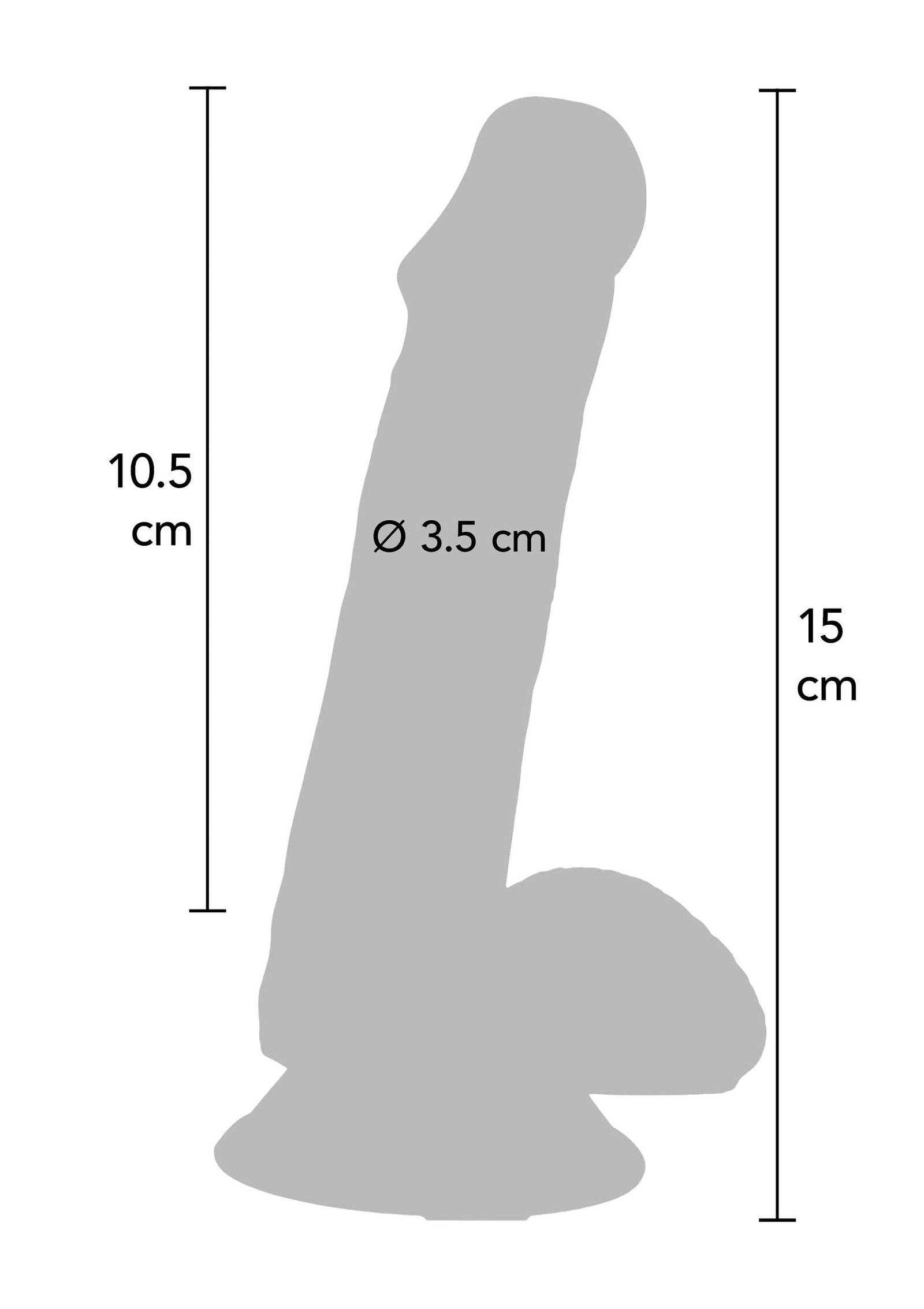 Happy Dicks Dildo PVC 15 cm 3