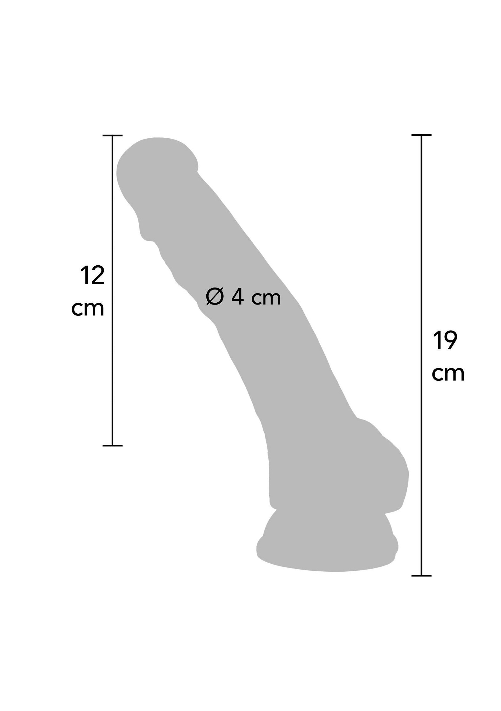 Happy Dicks Dildo PVC 19 cm 3