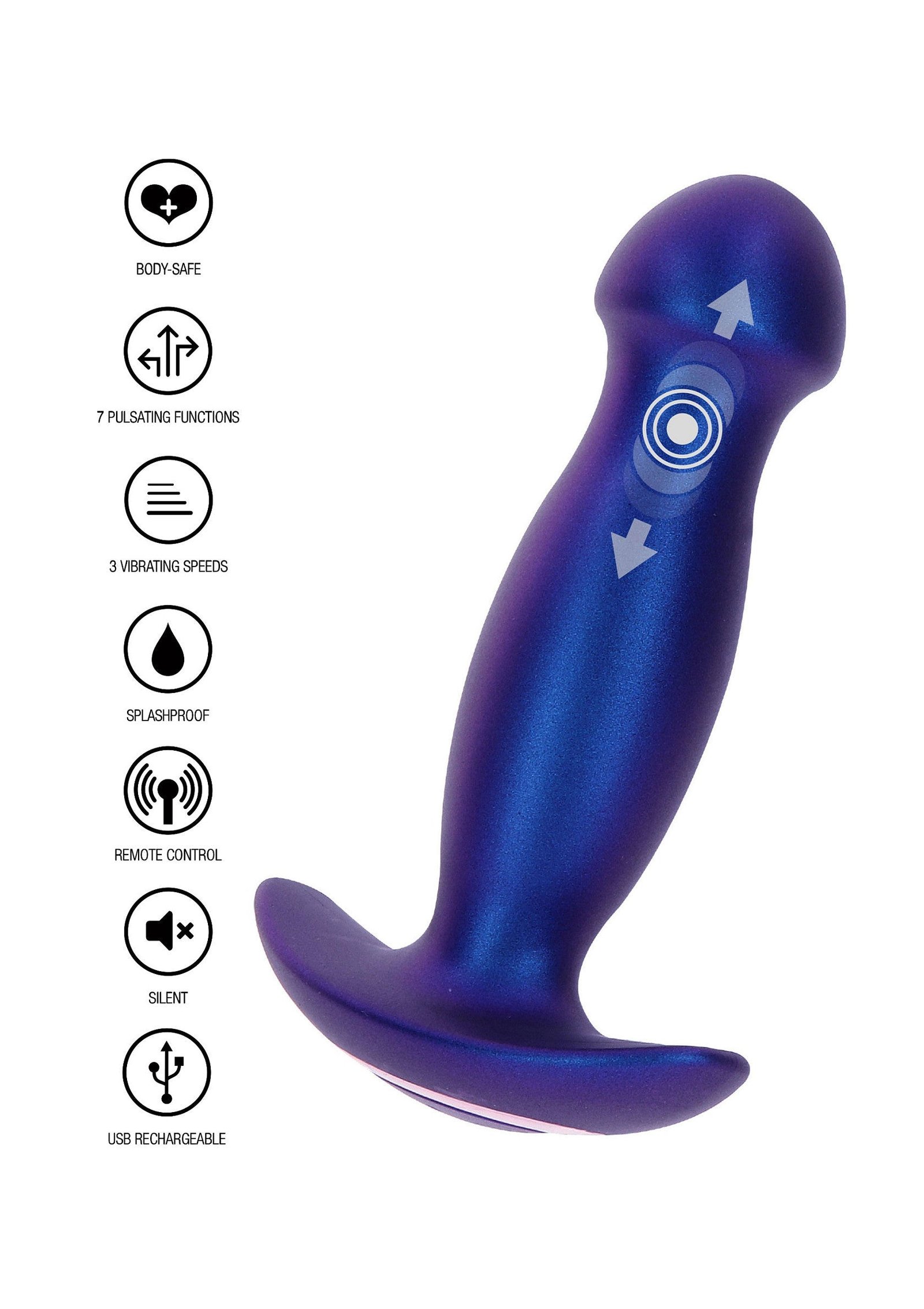 The Wild Magn Pulse Vibrating Plug 5