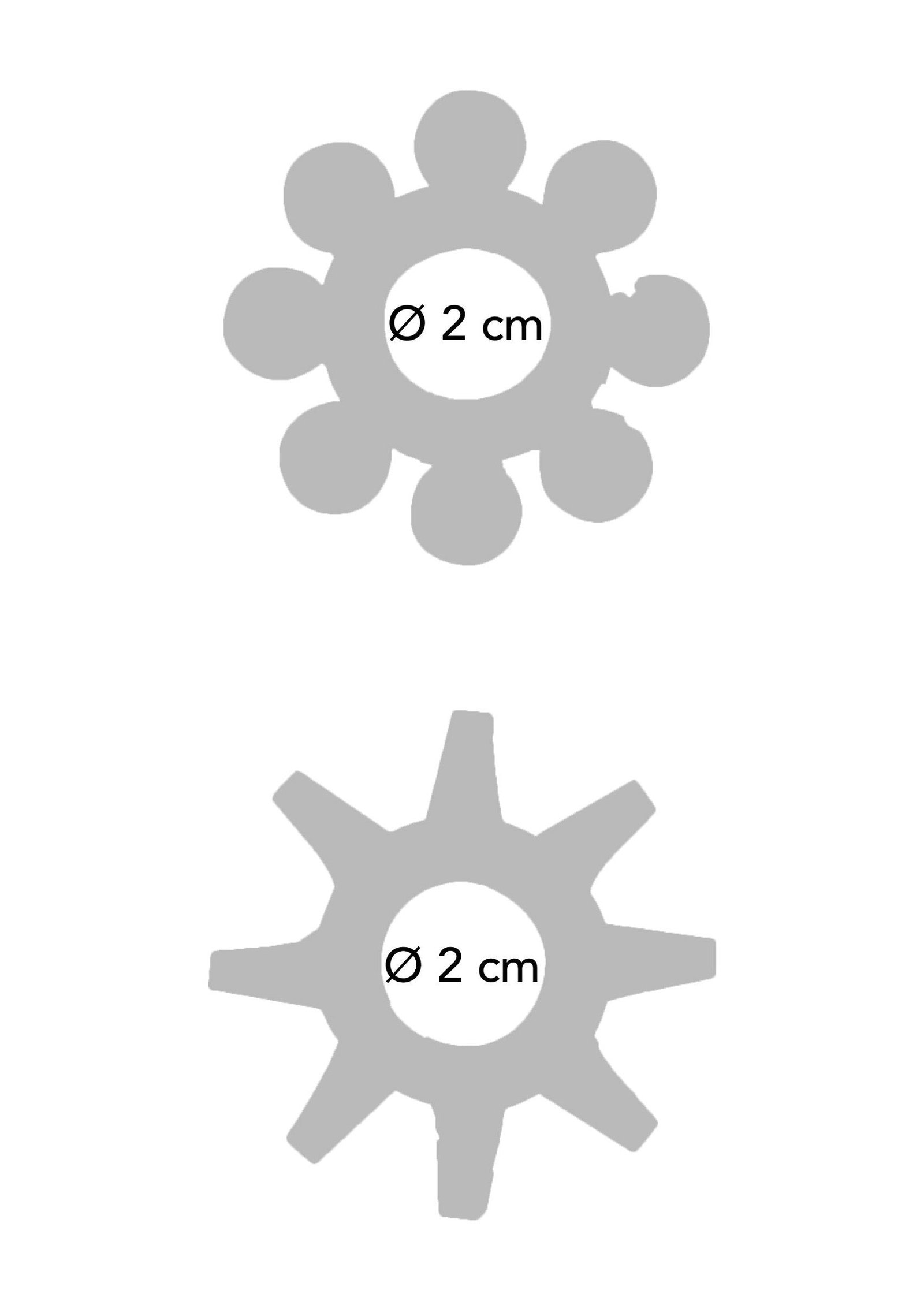 Power Stretchy Rings 2 pcs 2