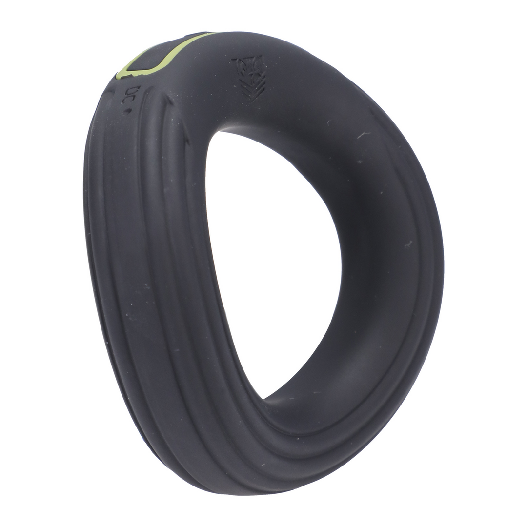 Rev Cock Throbber - Vibrating Cockring - Large - Black 4