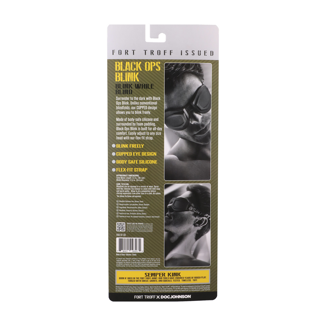 Black Ops Blink - Blindfold - Black 3