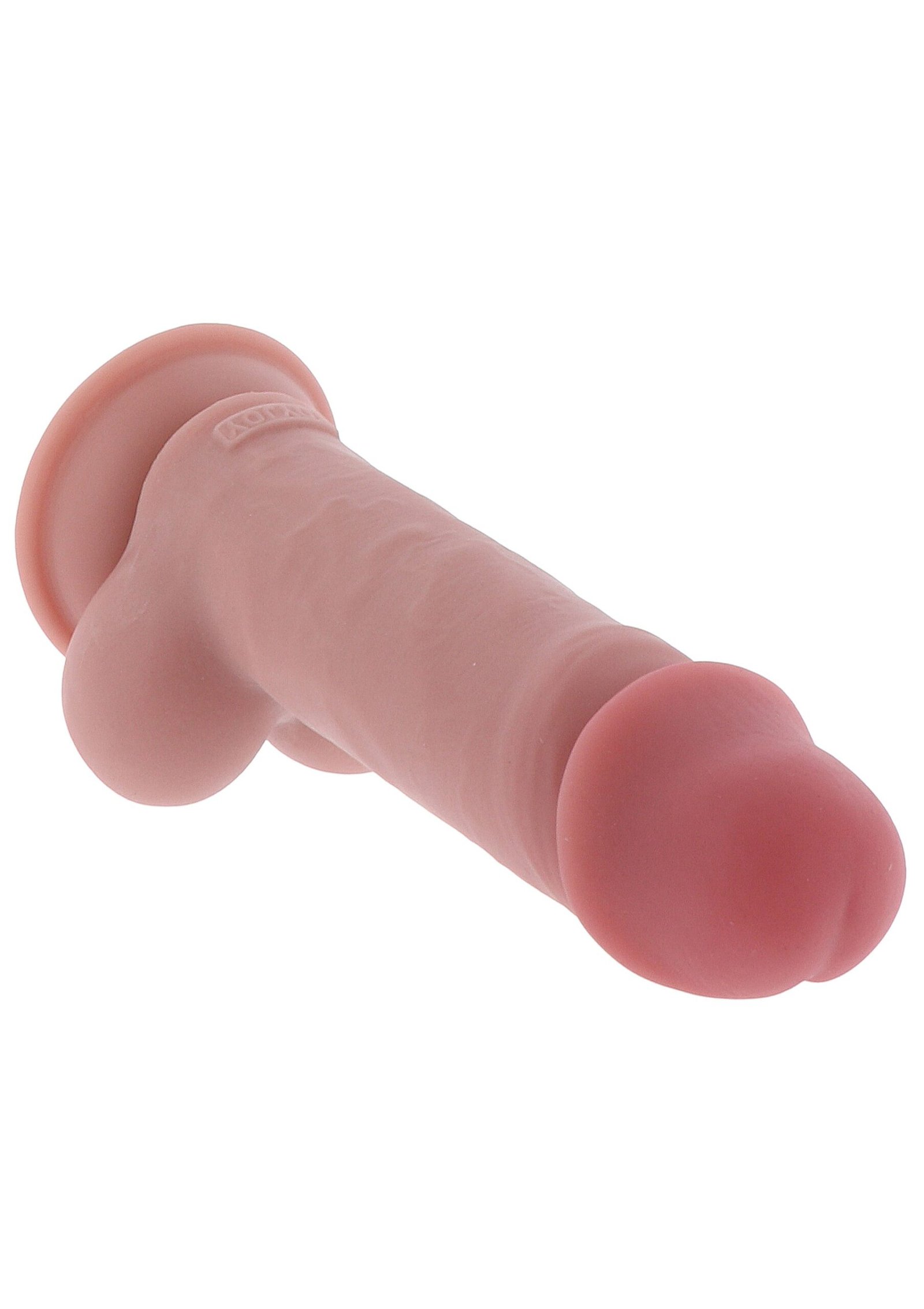 Deluxe Dual Density Thick Dildo TPE 17 cm 2