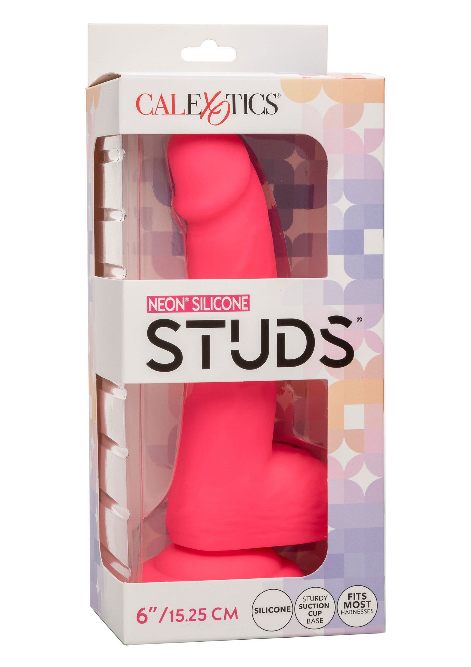 Neon Silicone Studs 6 inch 2