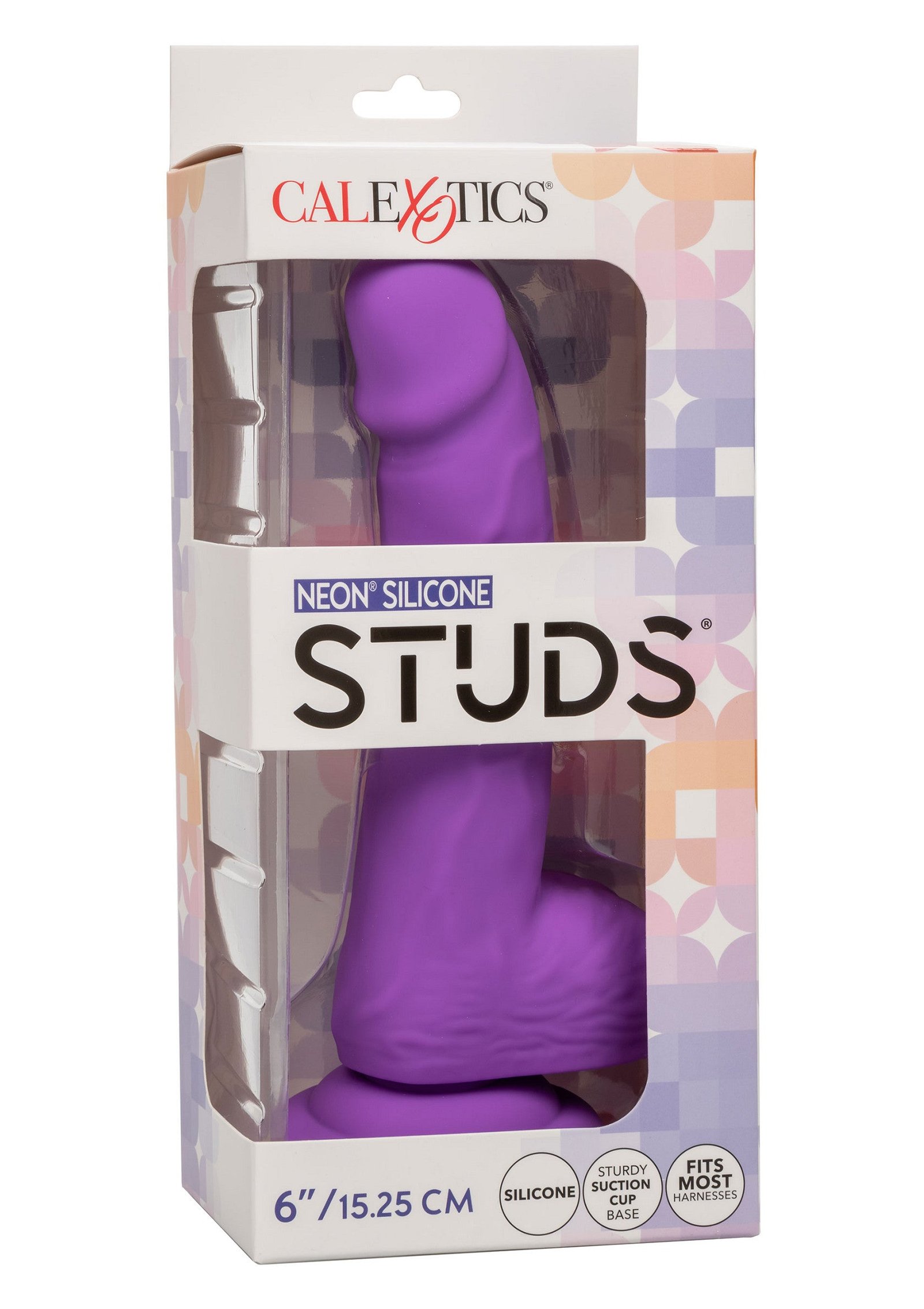 Neon Silicone Studs 6 inch 3