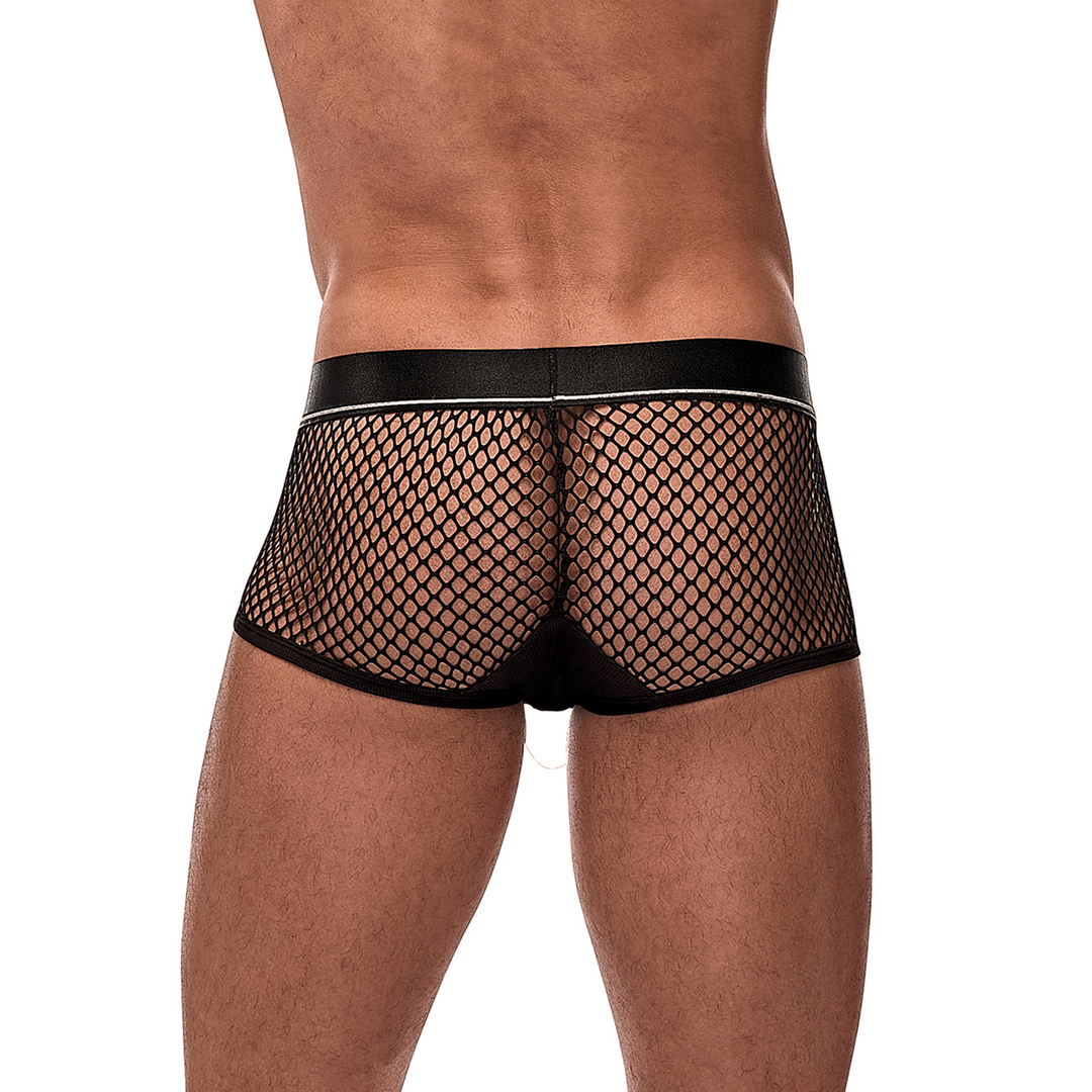 Mini Cock Ring Short - M - Black 4