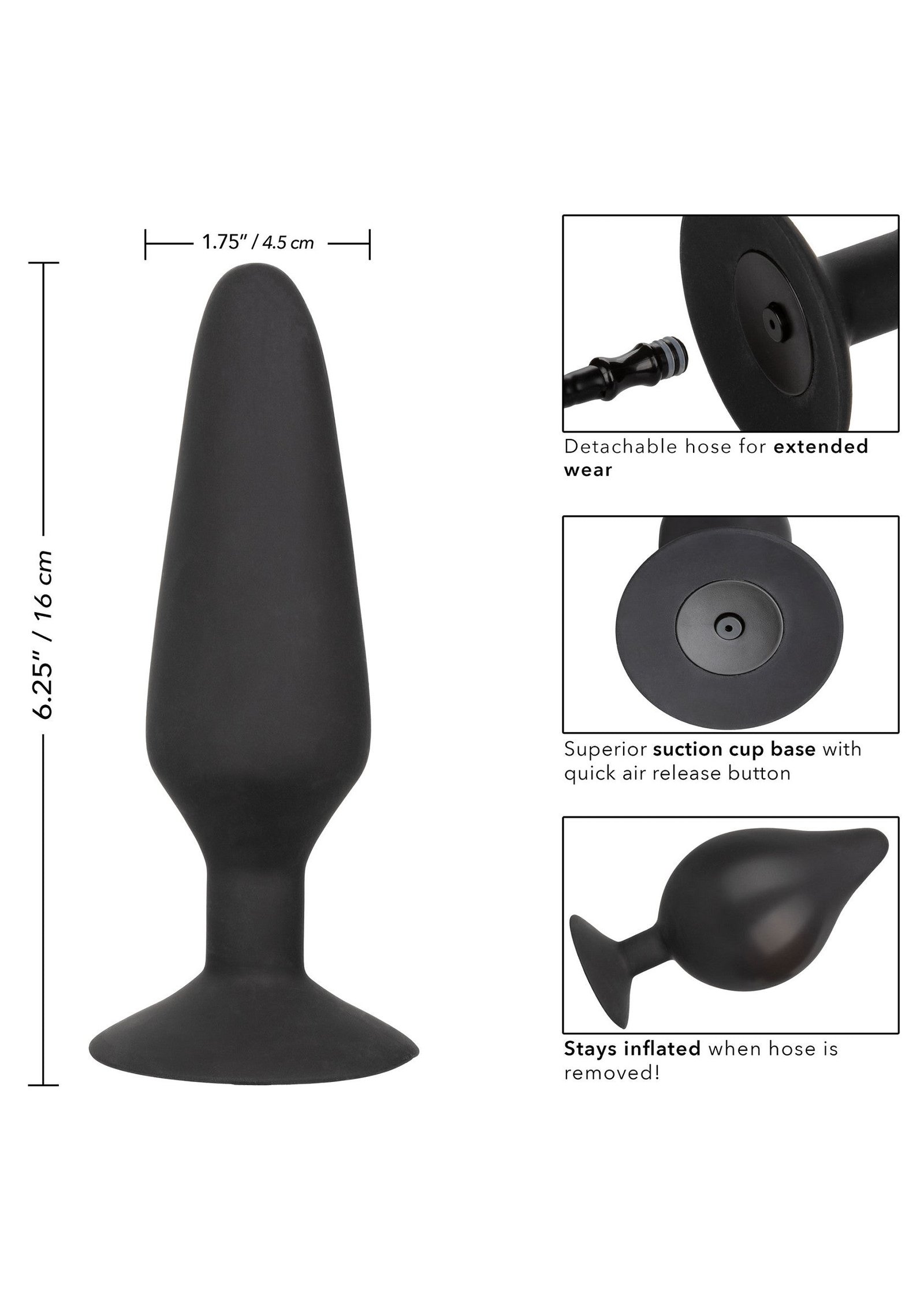 XL Silicone Inflatable Plug 4