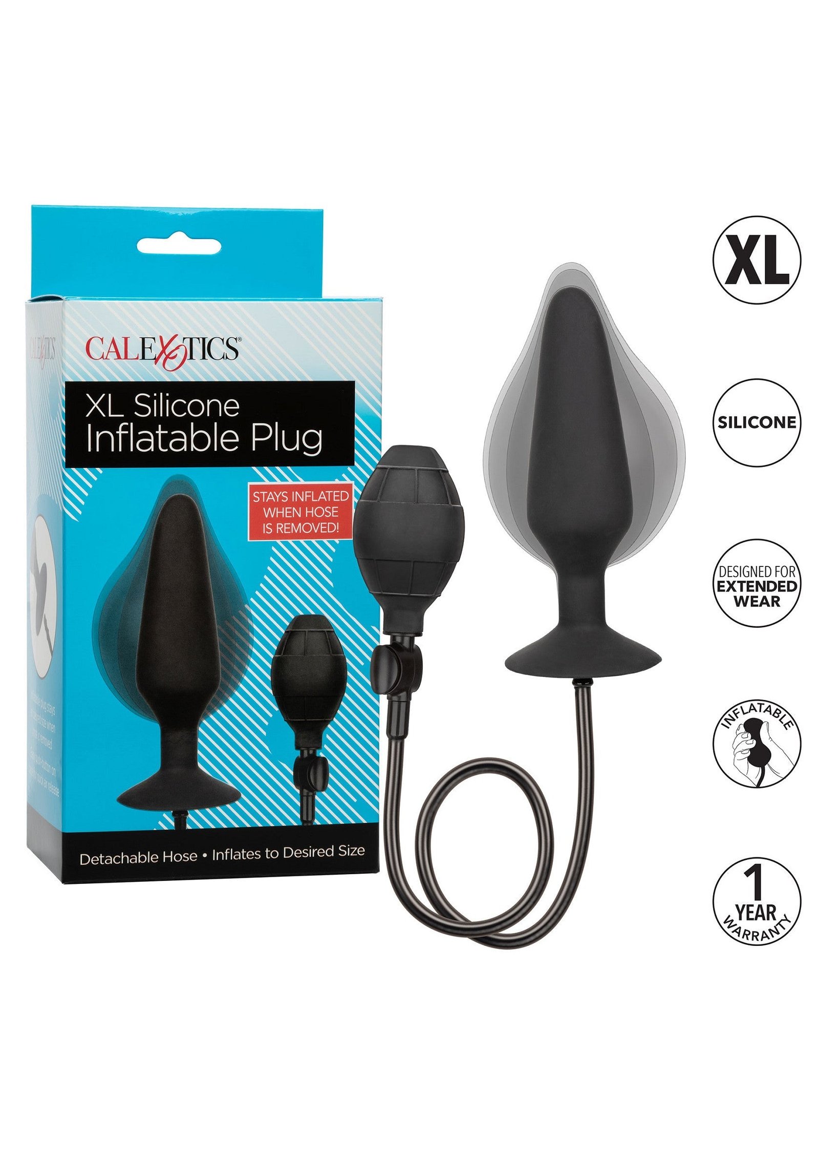 XL Silicone Inflatable Plug 5