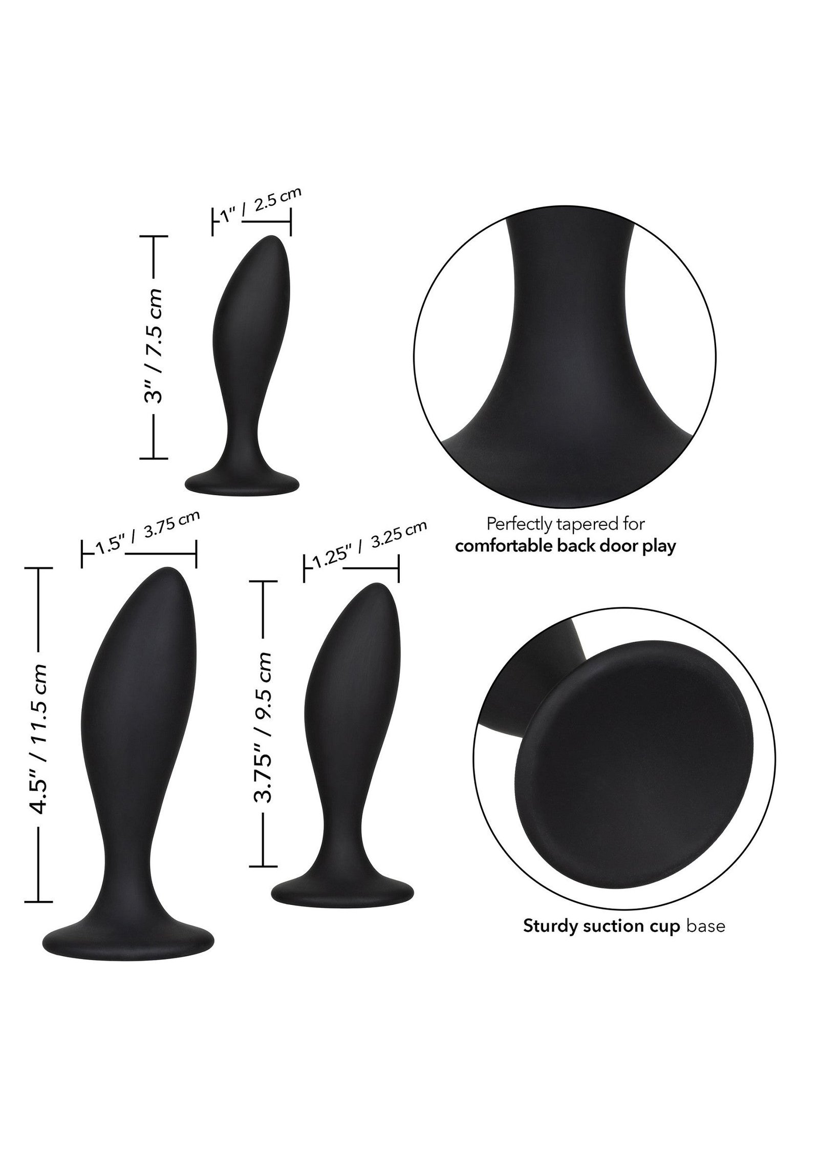 Silicone Anal Curve Kit 4