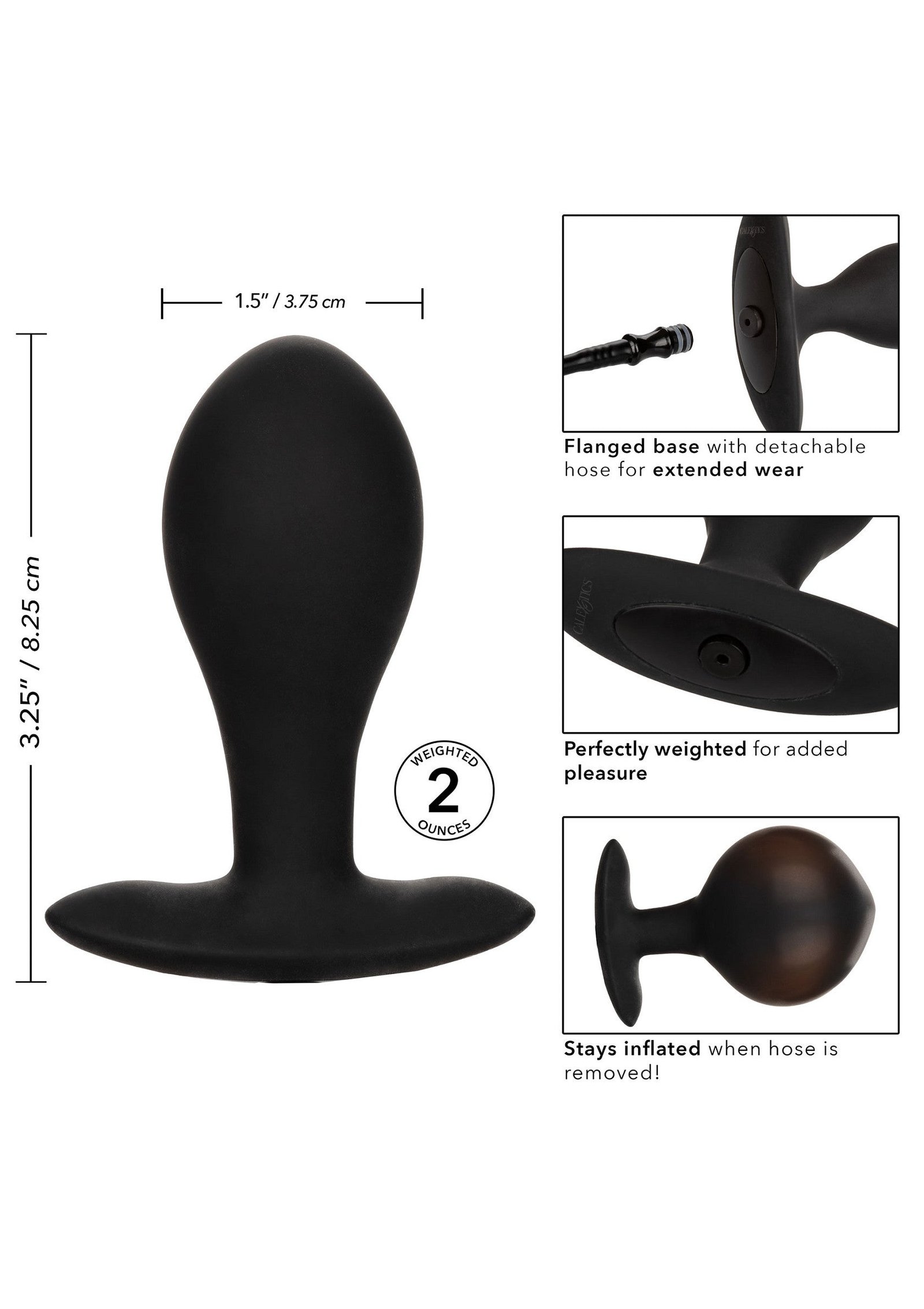 Weighted Inflatable Plug Large 4