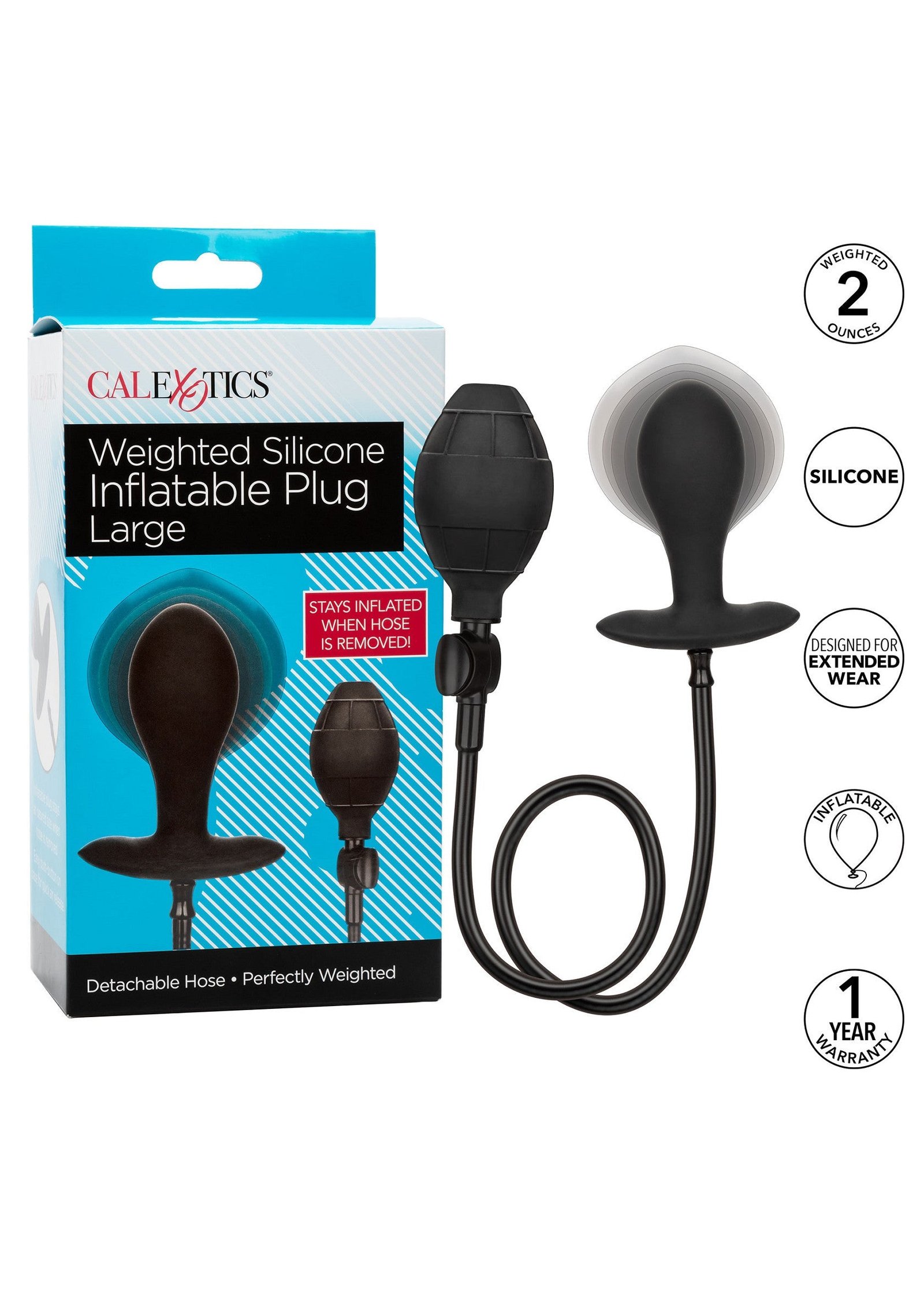 Weighted Inflatable Plug Large 5