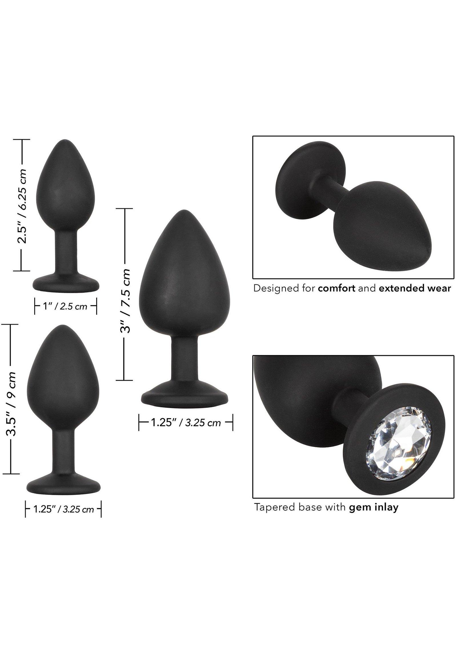 Silicone Gem Anal Kit 4