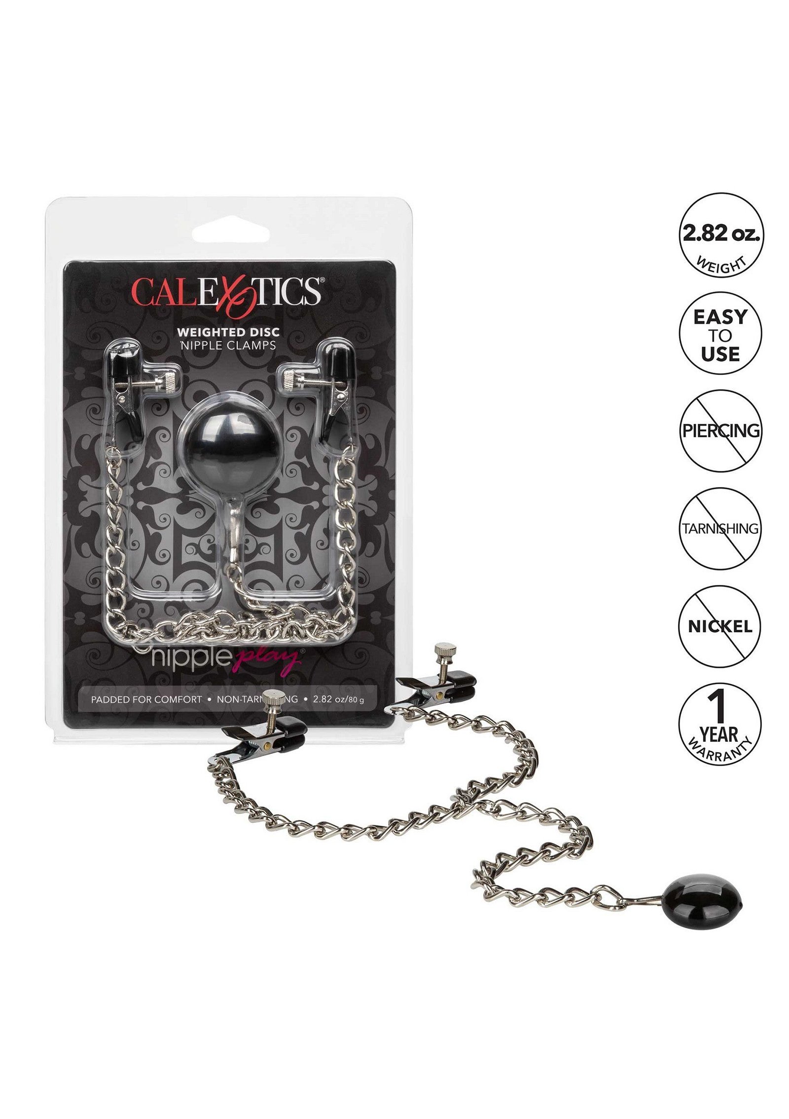 Weighted Disc Nipple Clamps 5