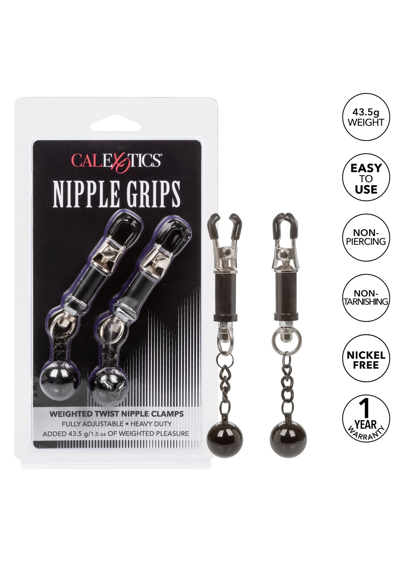 Weighted Twist Nipple Clamps 5