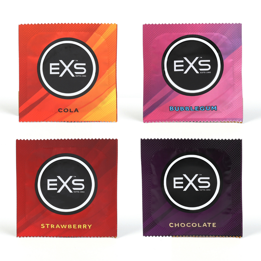 EXS Mixed Flavoured - Condoms - 12 Pieces 2