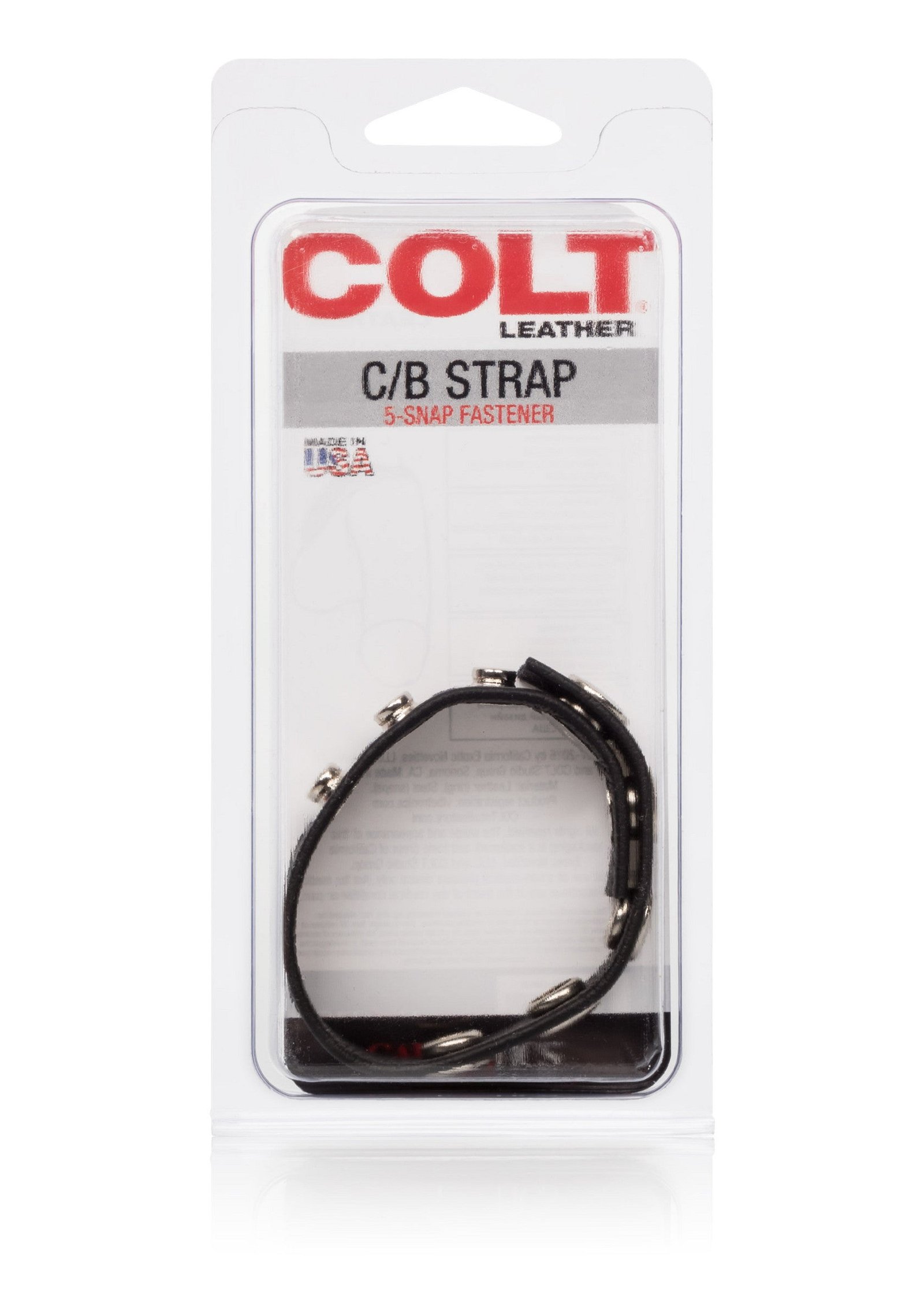 COLT Leather C/B Strap 5-snap 2