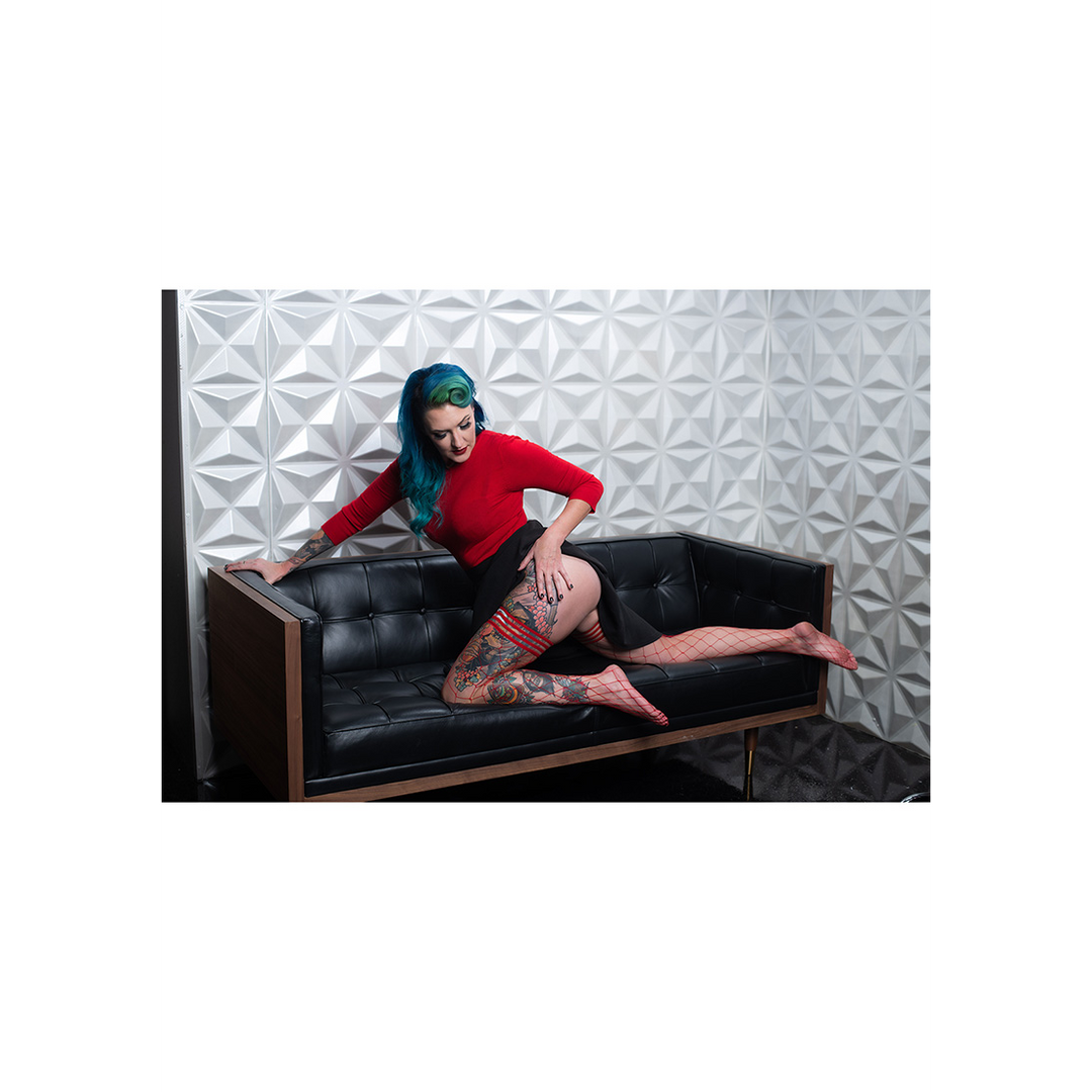 Claudia - Thigh High - B - Red 5