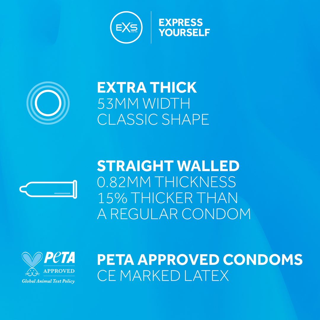 EXS Extra Thick - Condoms - 144 Pieces 4