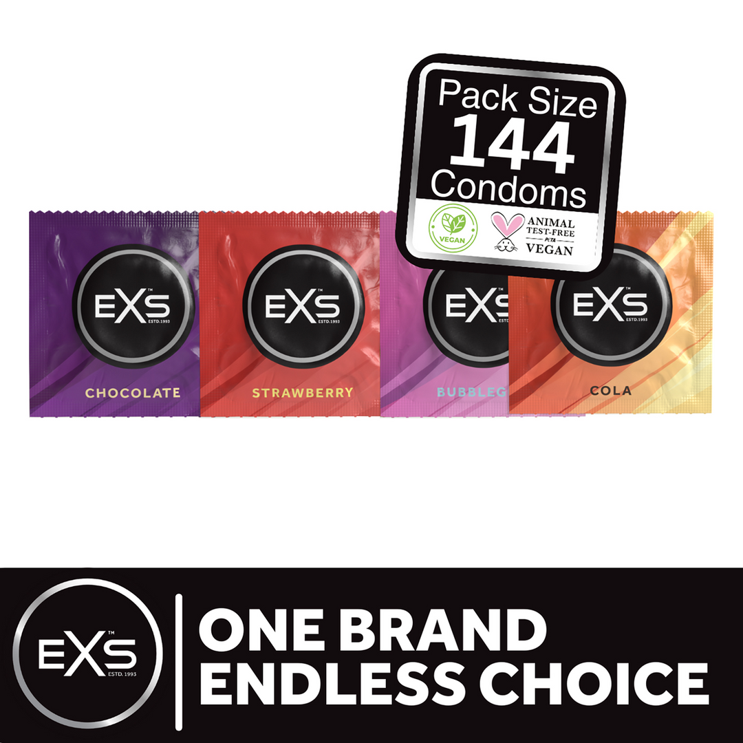 EXS Mixed Flavoured - Condoms - 144 Pieces 3