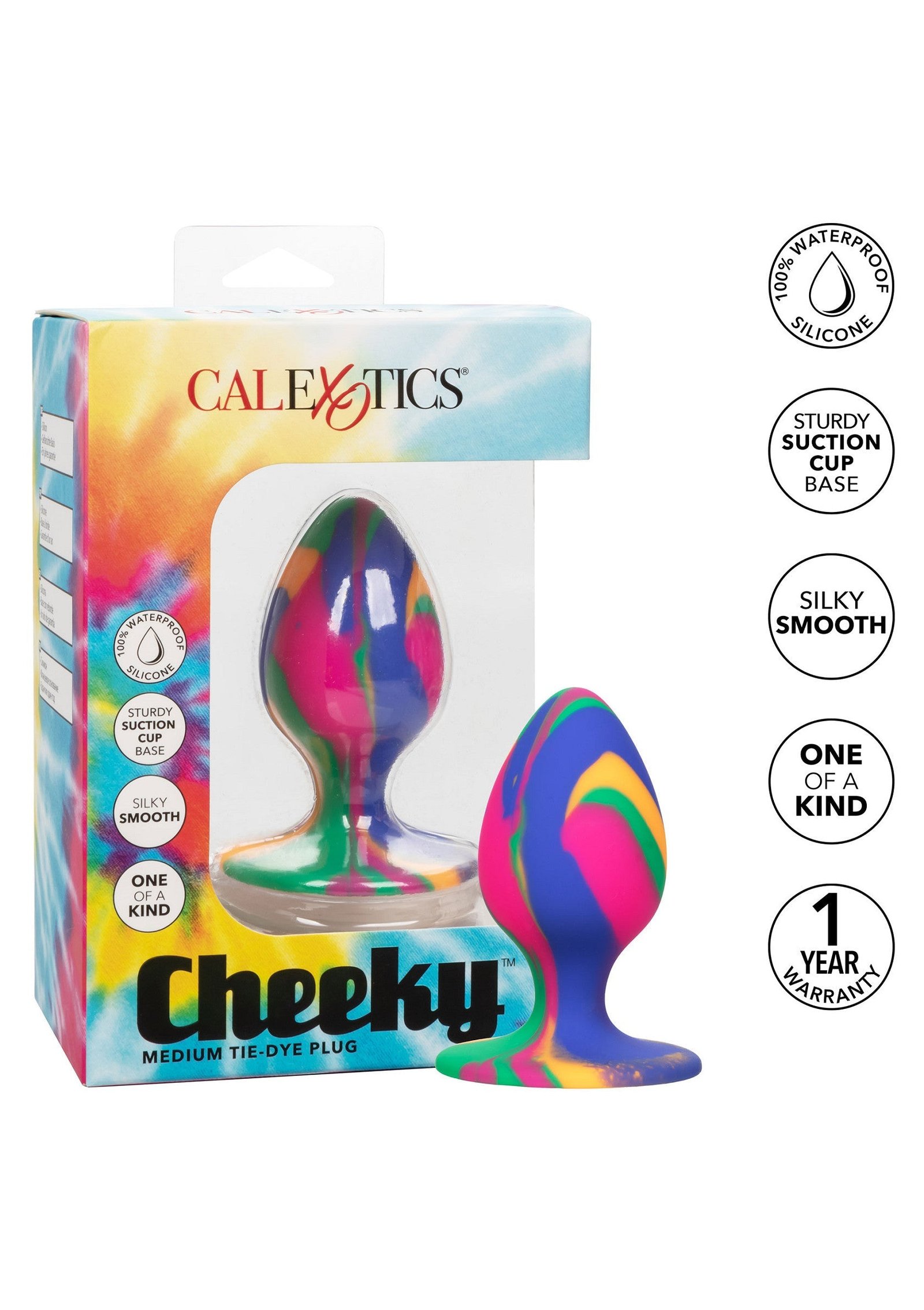 Cheeky Medium Tie-Dye Plug 5