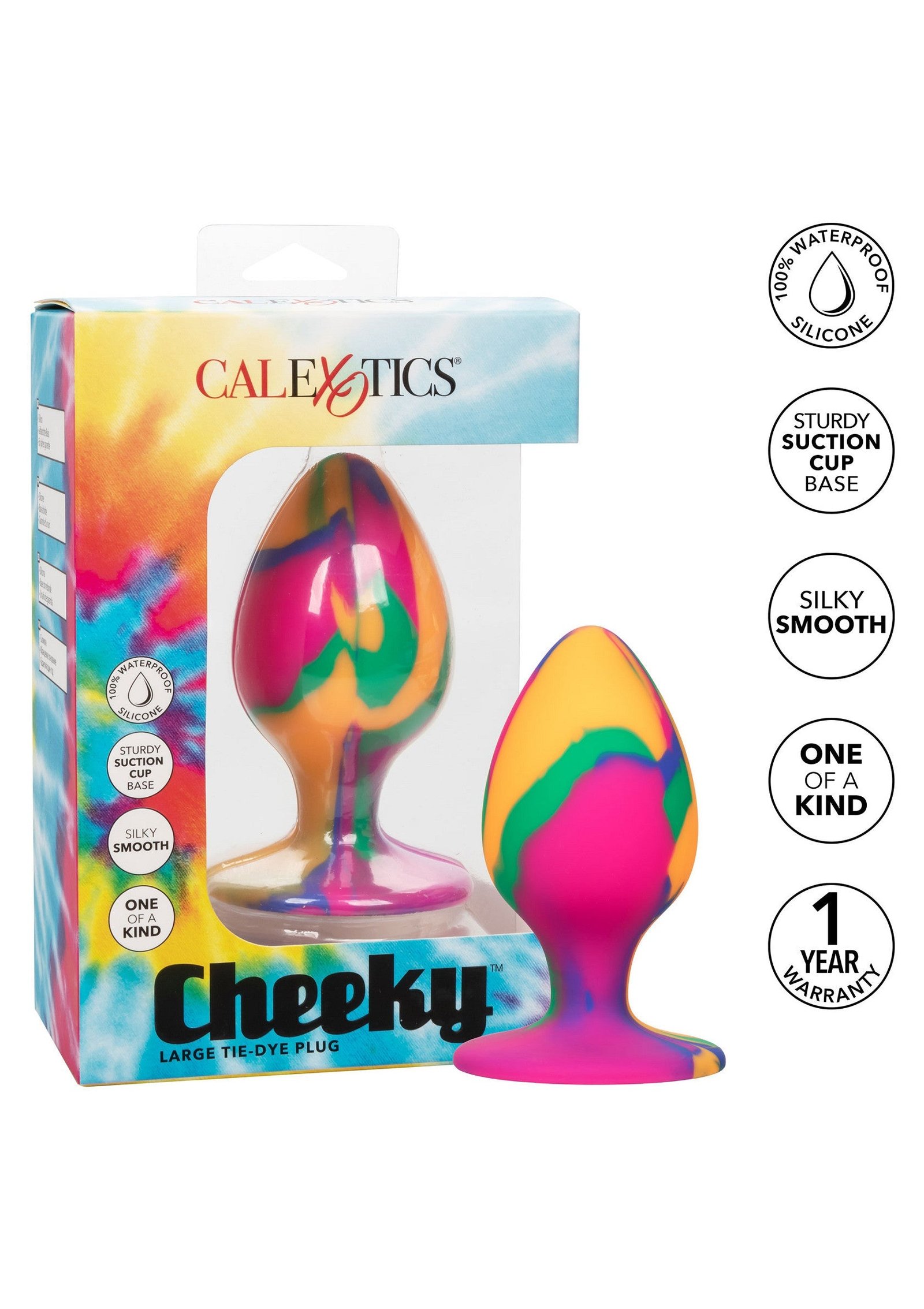 Cheeky Large Tie-Dye Plug 4