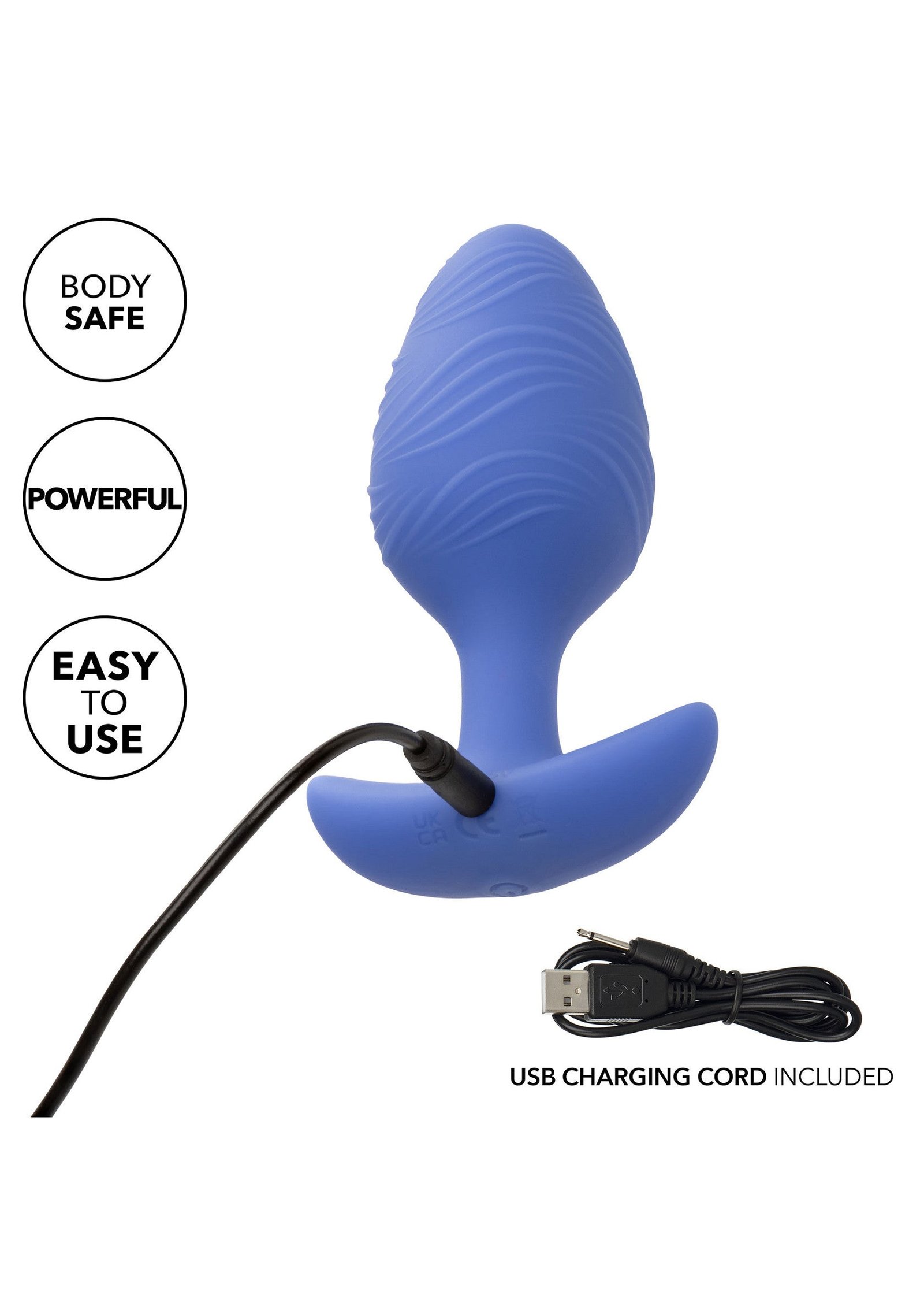 Cheeky Glow Vibrating Plug L 6