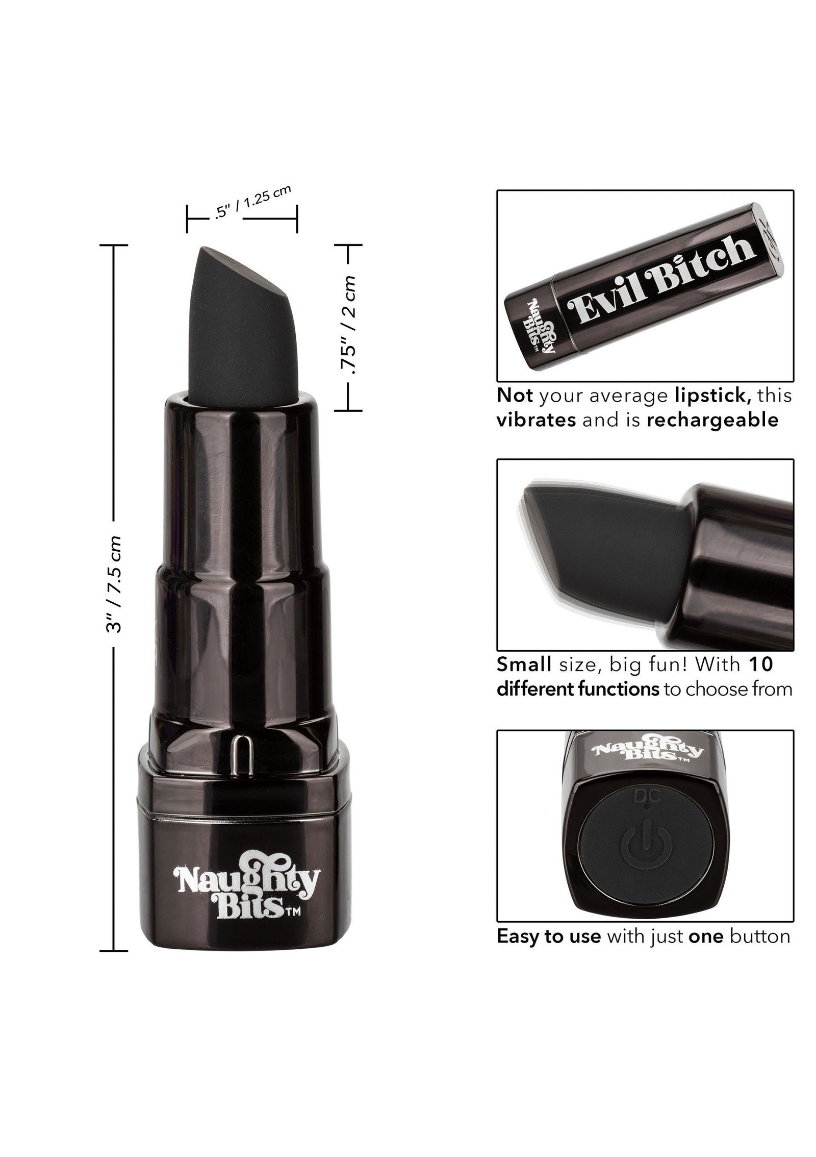Evil Bitch Lipstick Vibrator 4