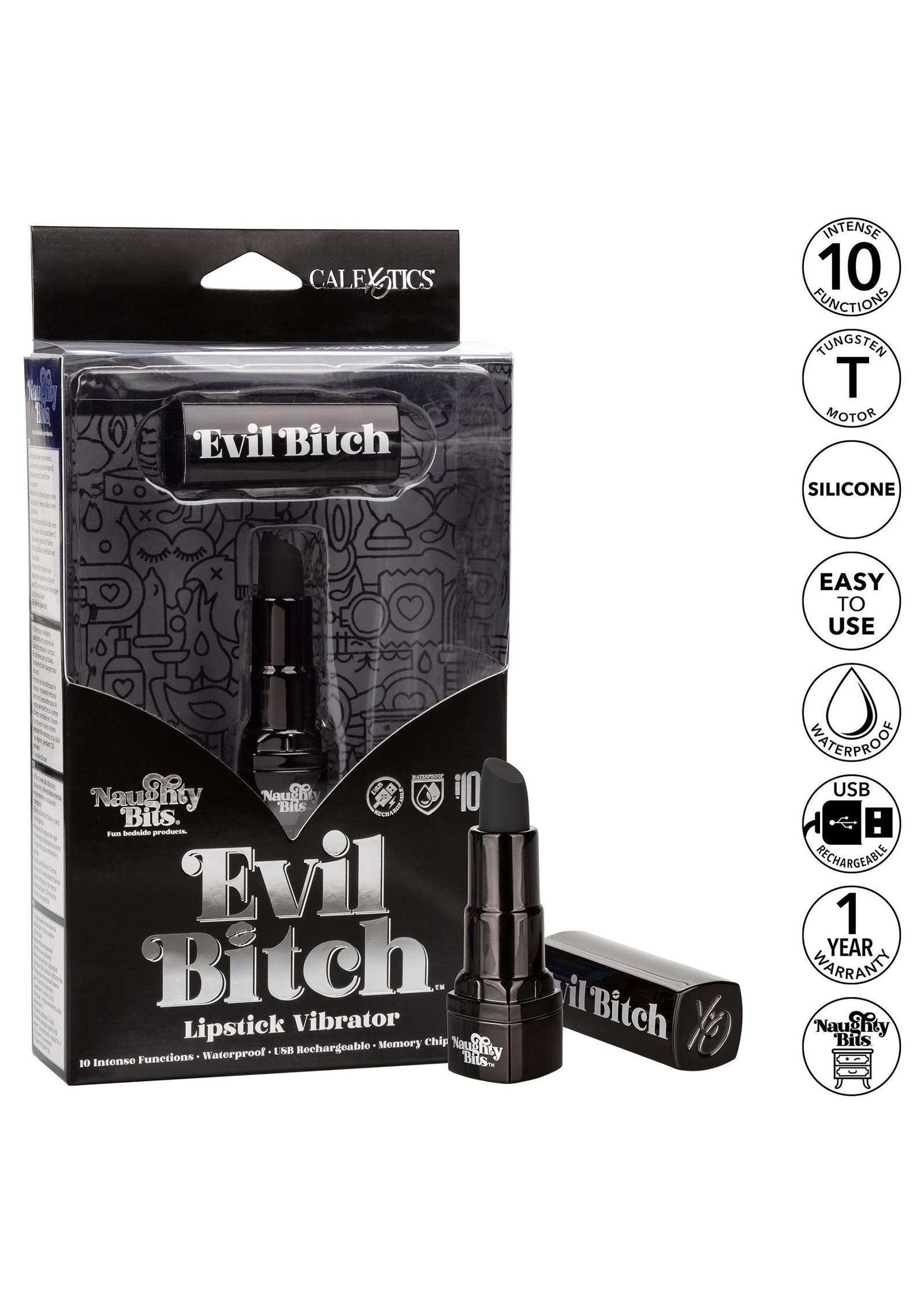 Evil Bitch Lipstick Vibrator 5