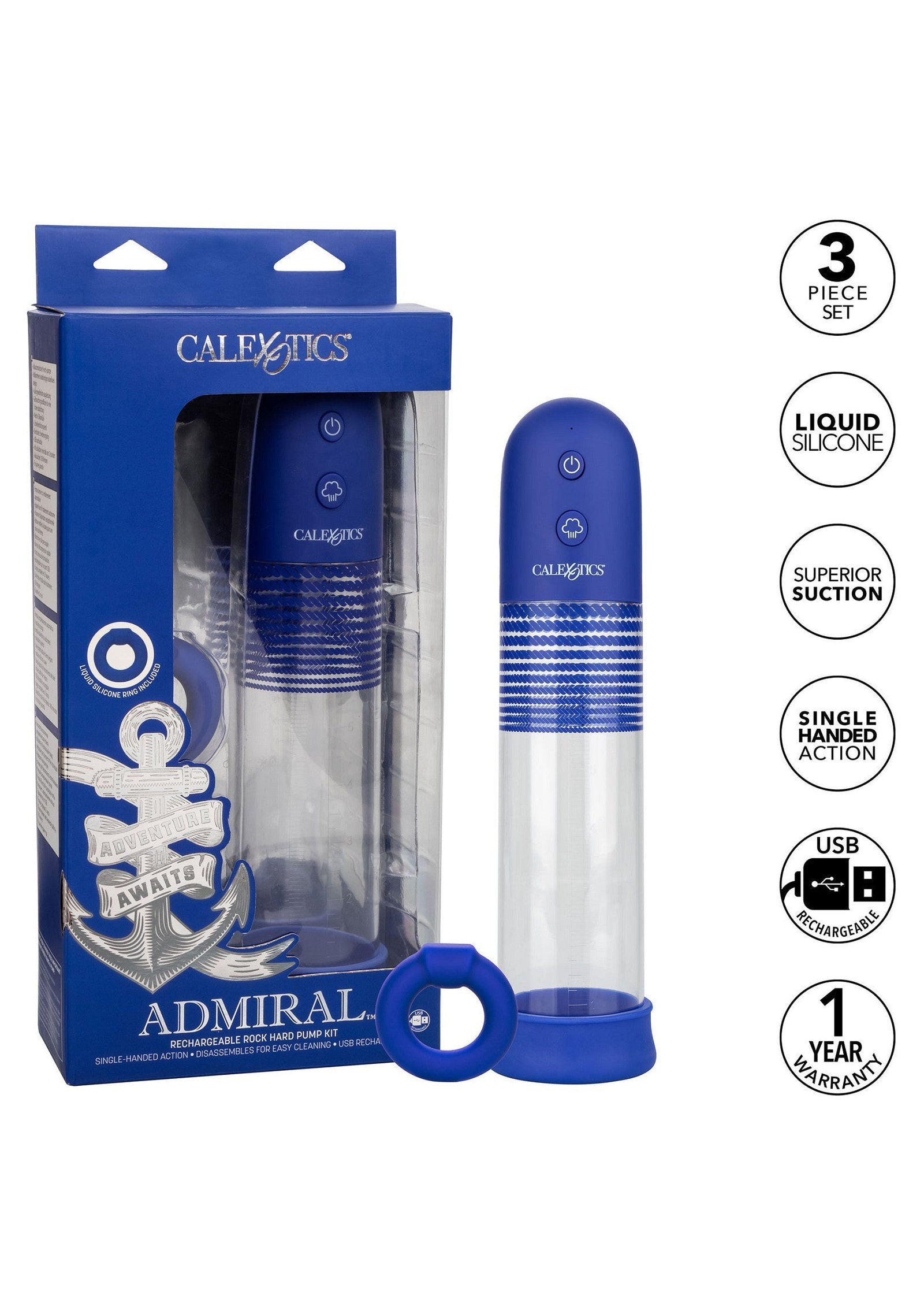 Admiral Rechargeable Pump Kit 5