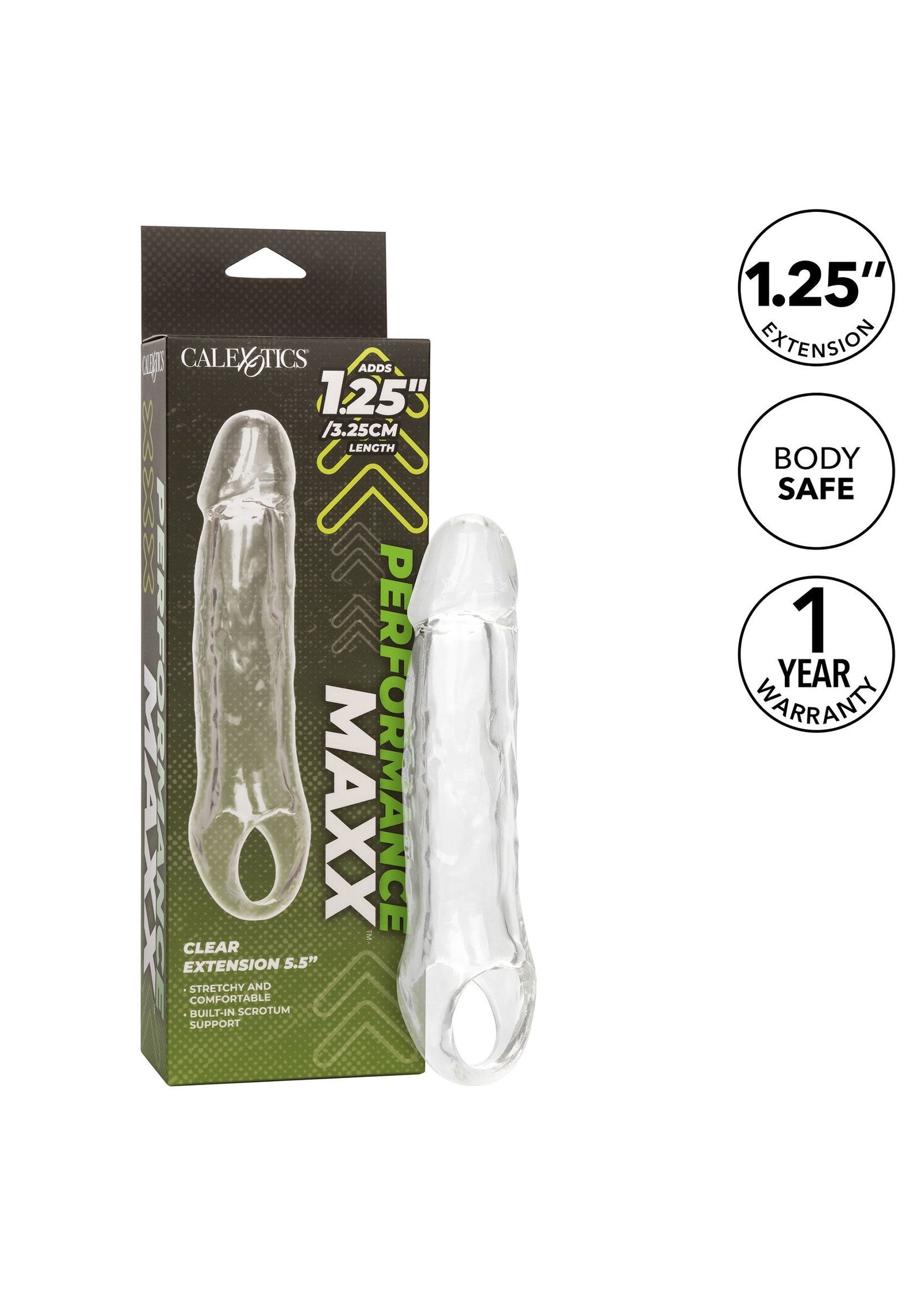 Clear Extension 5.5 inch 5