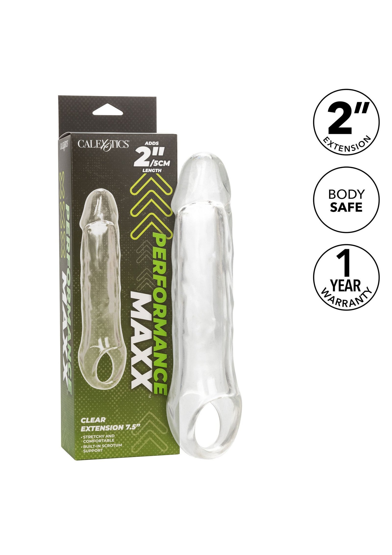 Clear Extension 7.5 inch 5