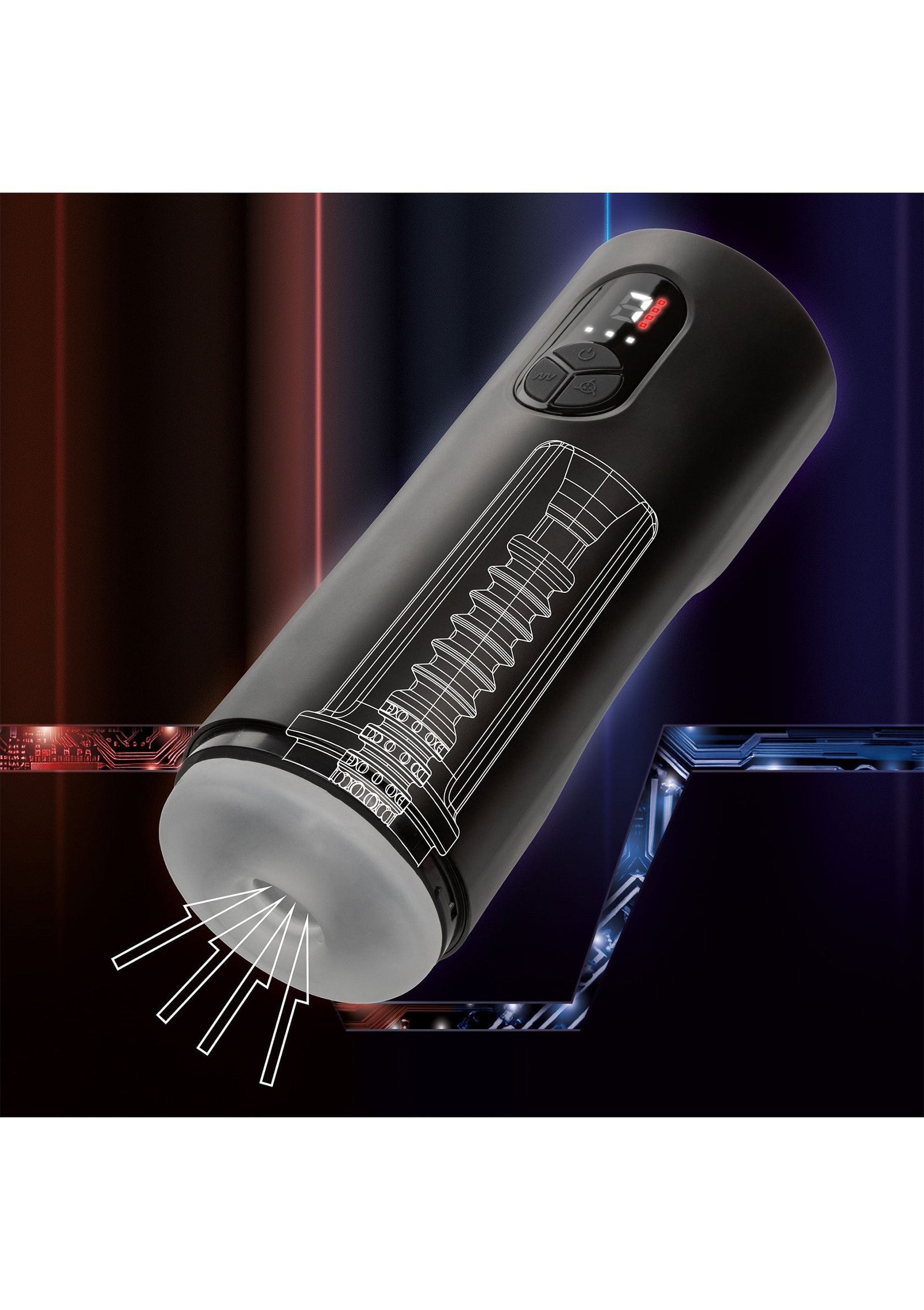 Bionic Sucking and Vibrating Masturbator 2