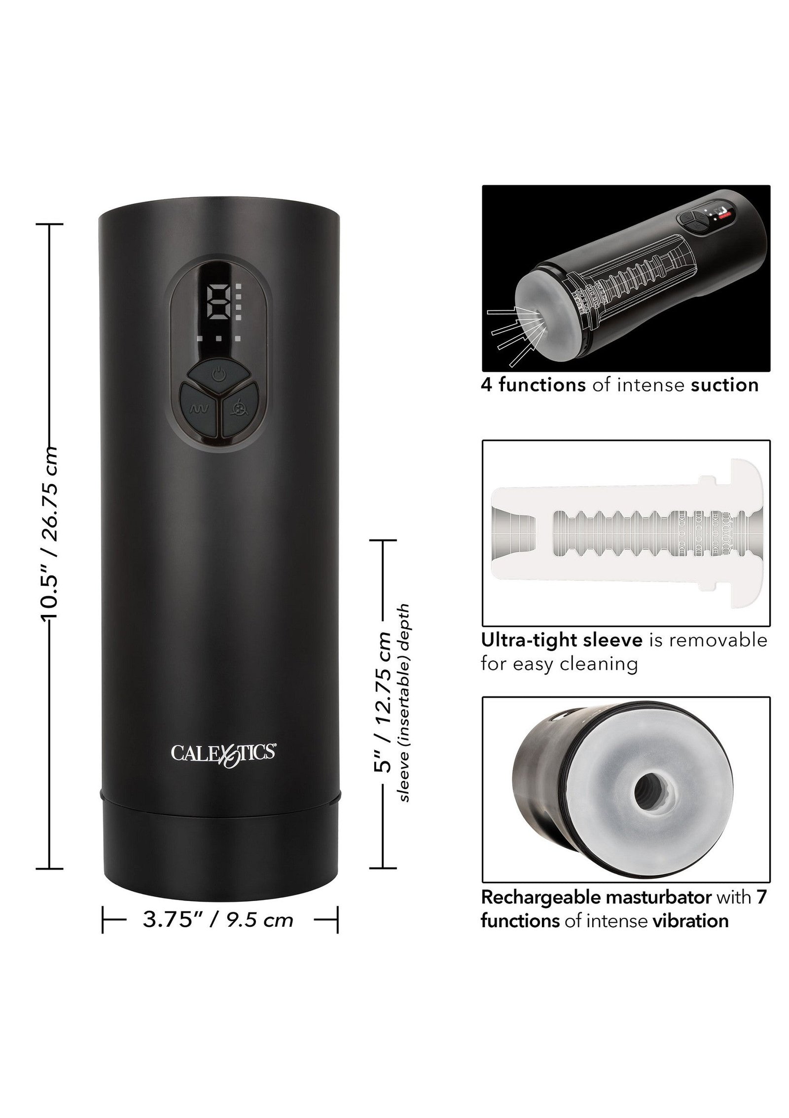 Bionic Sucking and Vibrating Masturbator 4