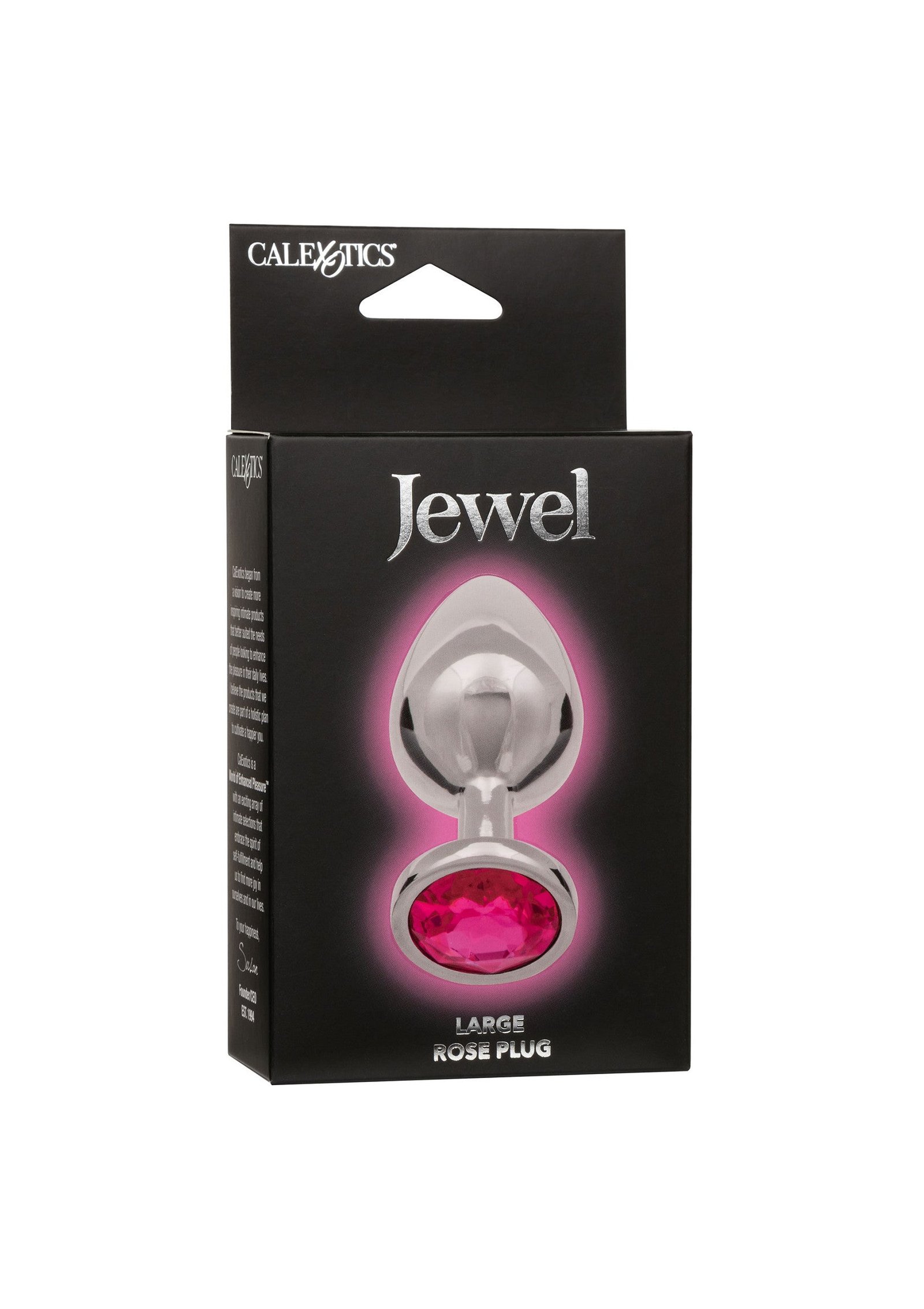 Jewel Large Rose Plug 3