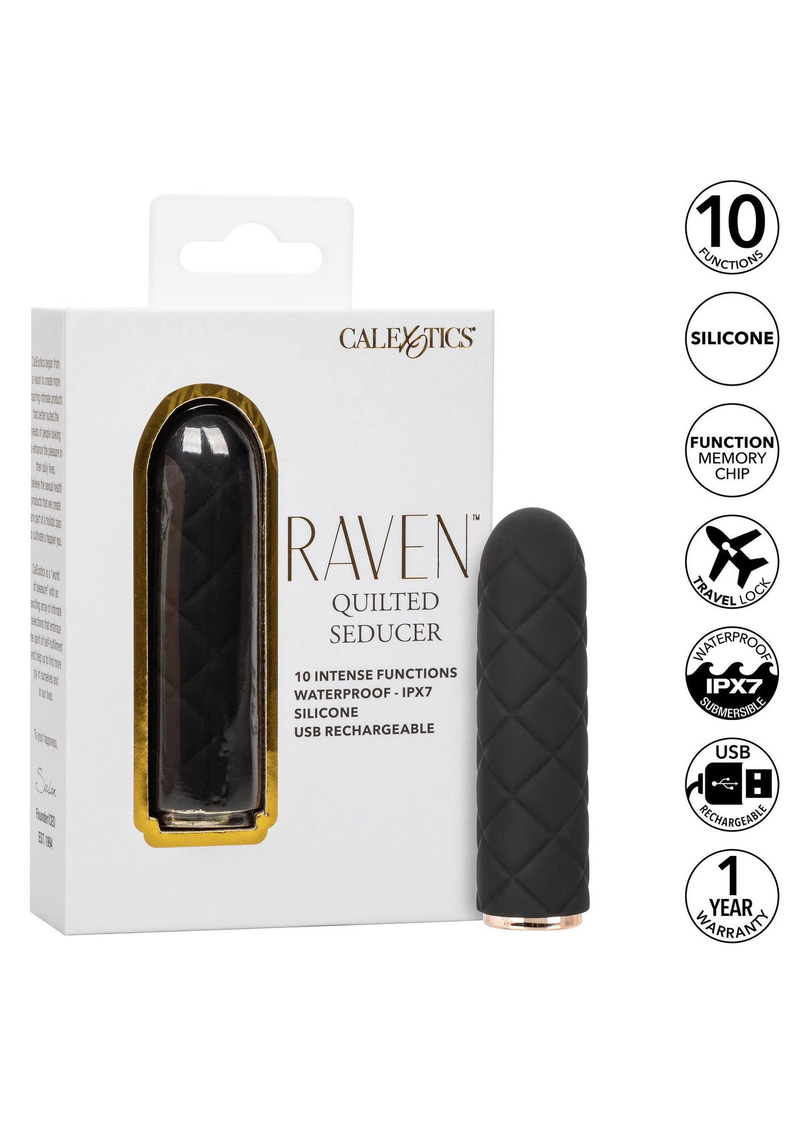 Raven Quilted Seducer 5