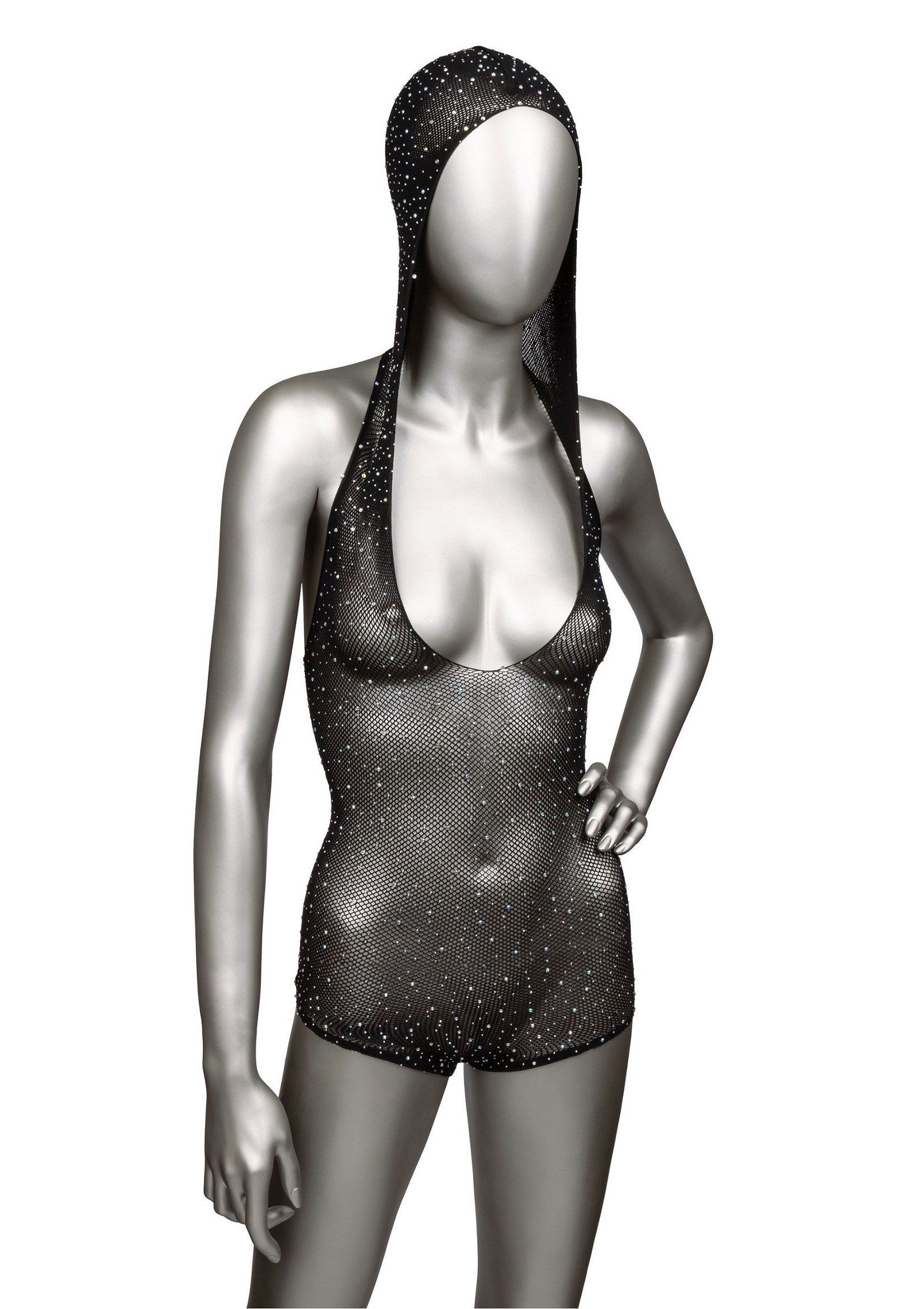 Hooded Deep V Bodysuit 6