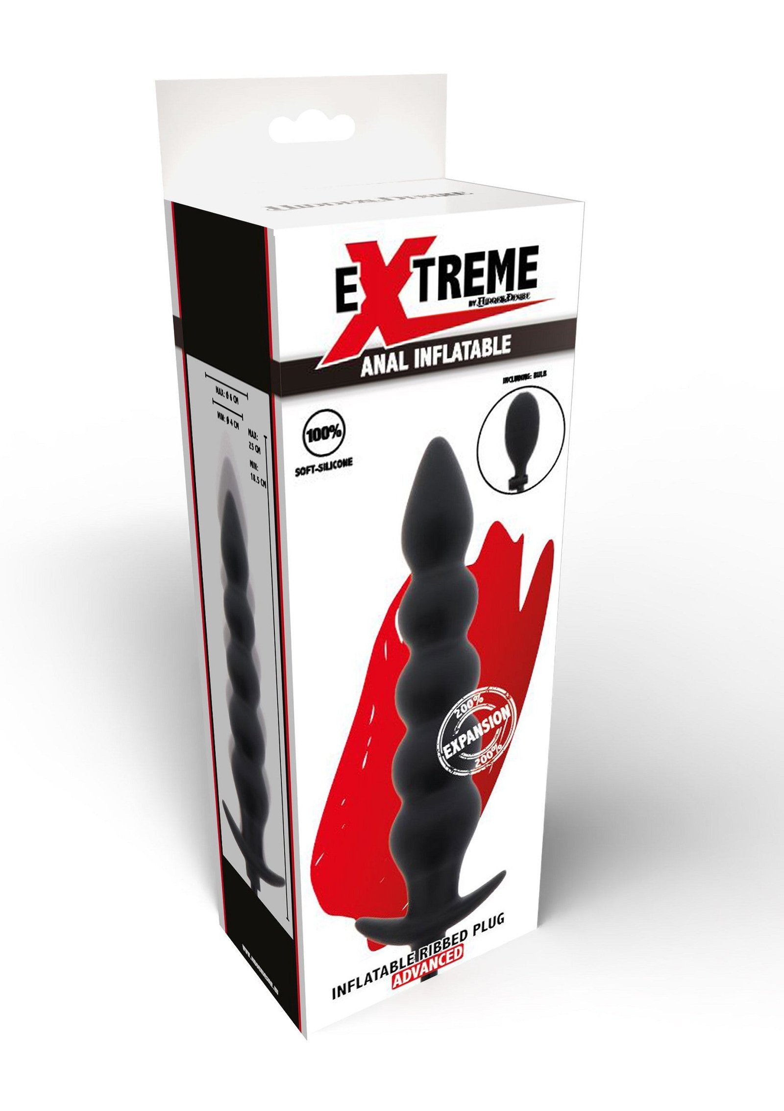 Inflatable Ribbed Plug Advance 3